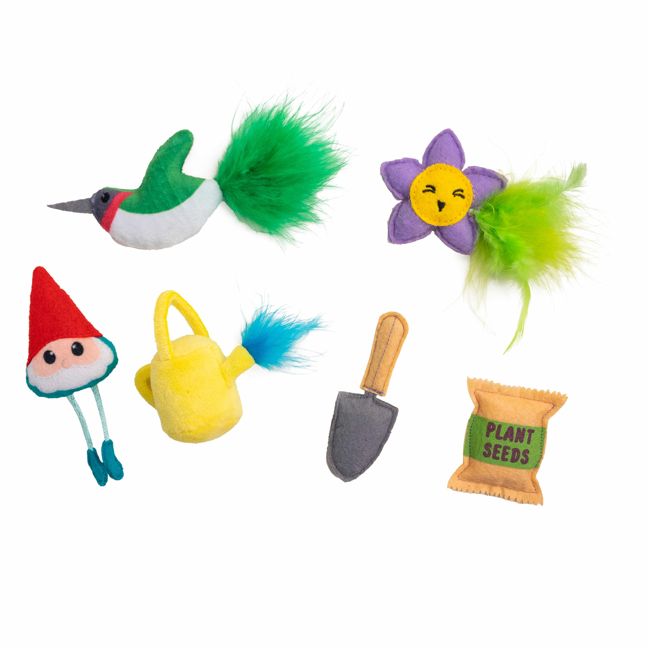 Catstages Garden Fur-ends Cat Toys 6 Pk Image 1