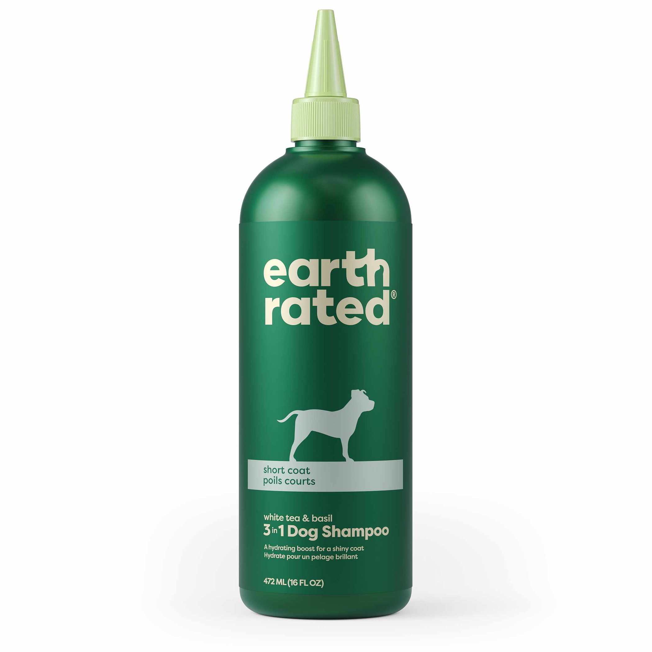 Earth Rated 3 in 1 Dog Shampoo Short Coat 16oz Image 1