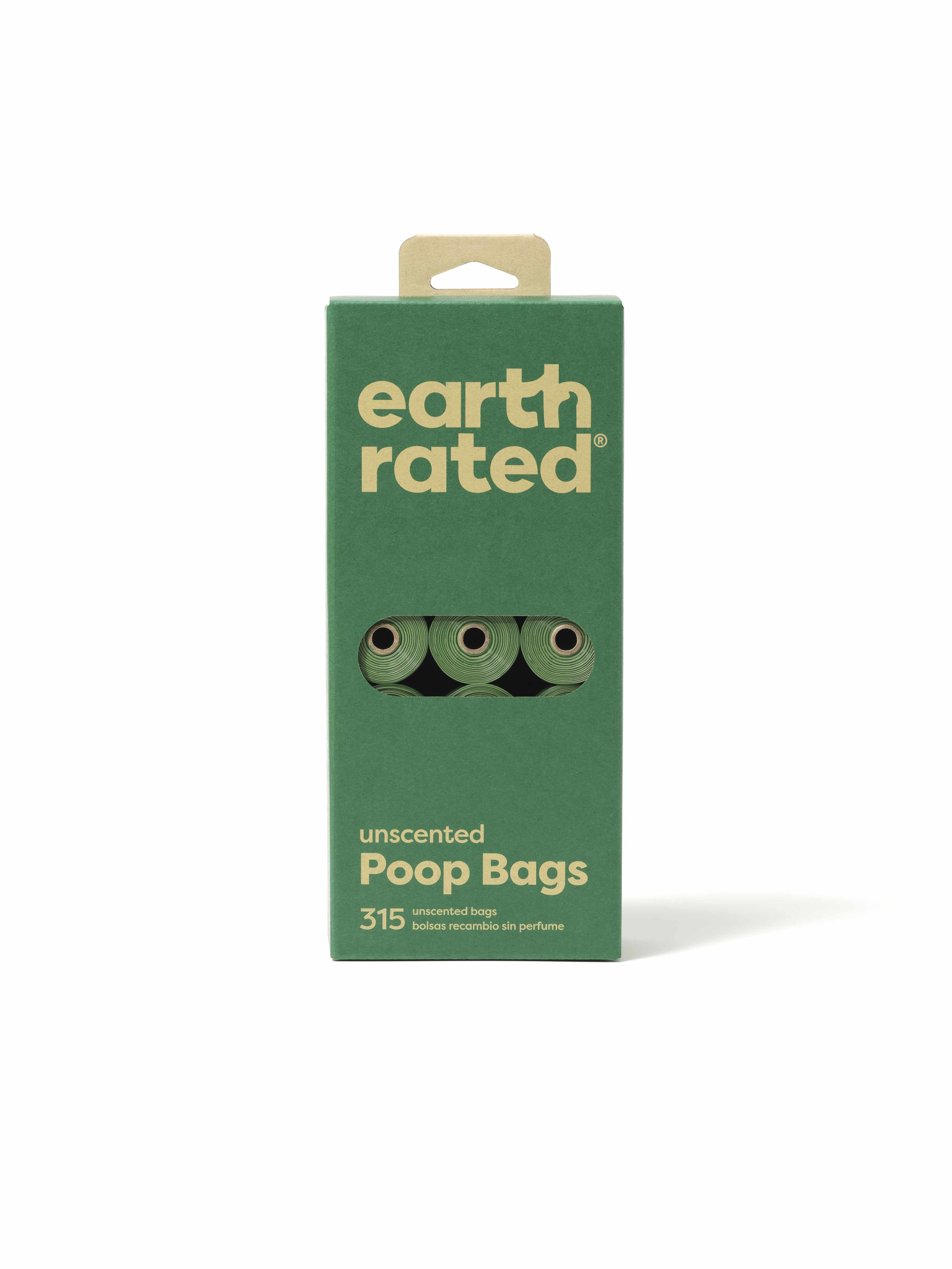 Earth Rated Unscented Poop Bags 315ct on 21 Refill Rolls Image 1