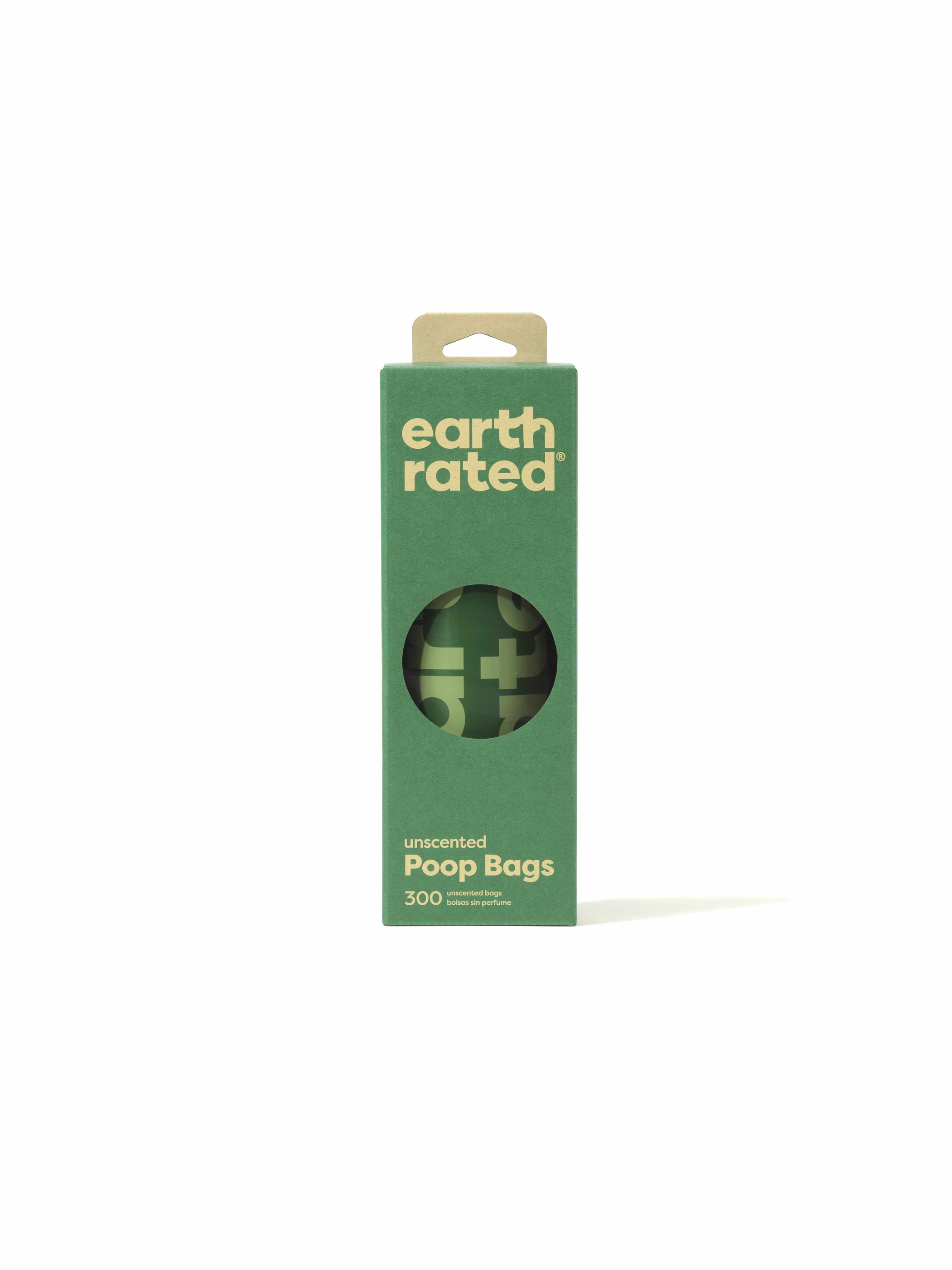 Earth Rated Unscented Poop Bags 300ct on a Large Single Roll Image 1