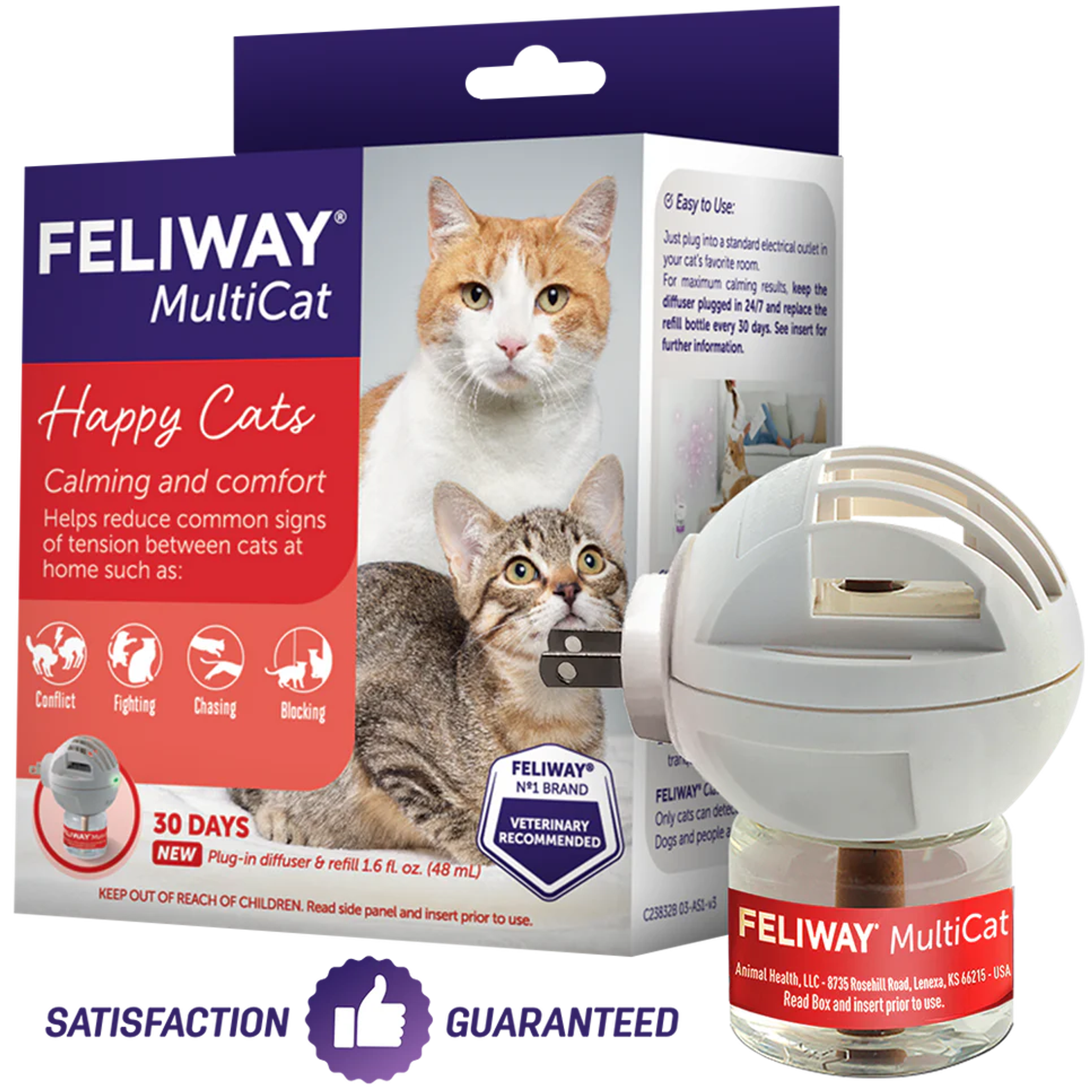 Feliway MultiCat Calming Pheromone 48 mL