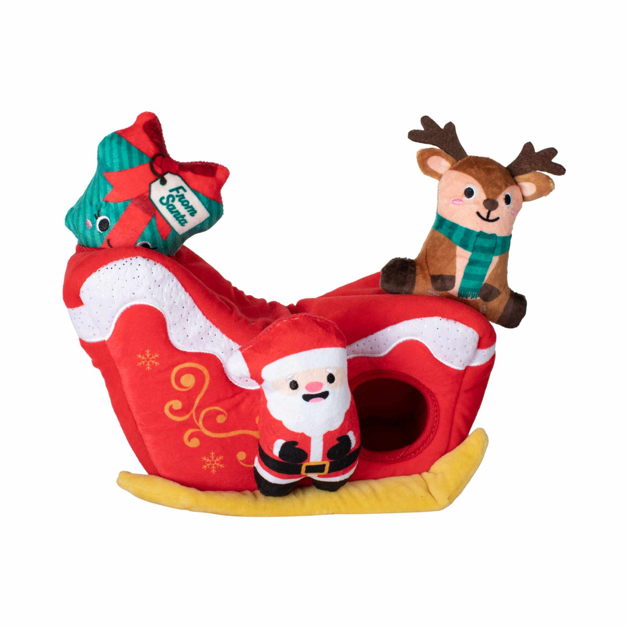 PetShop by Fringe Studio Hold On For Deer Life Hide & Seek Plush Dog Toy Image 1