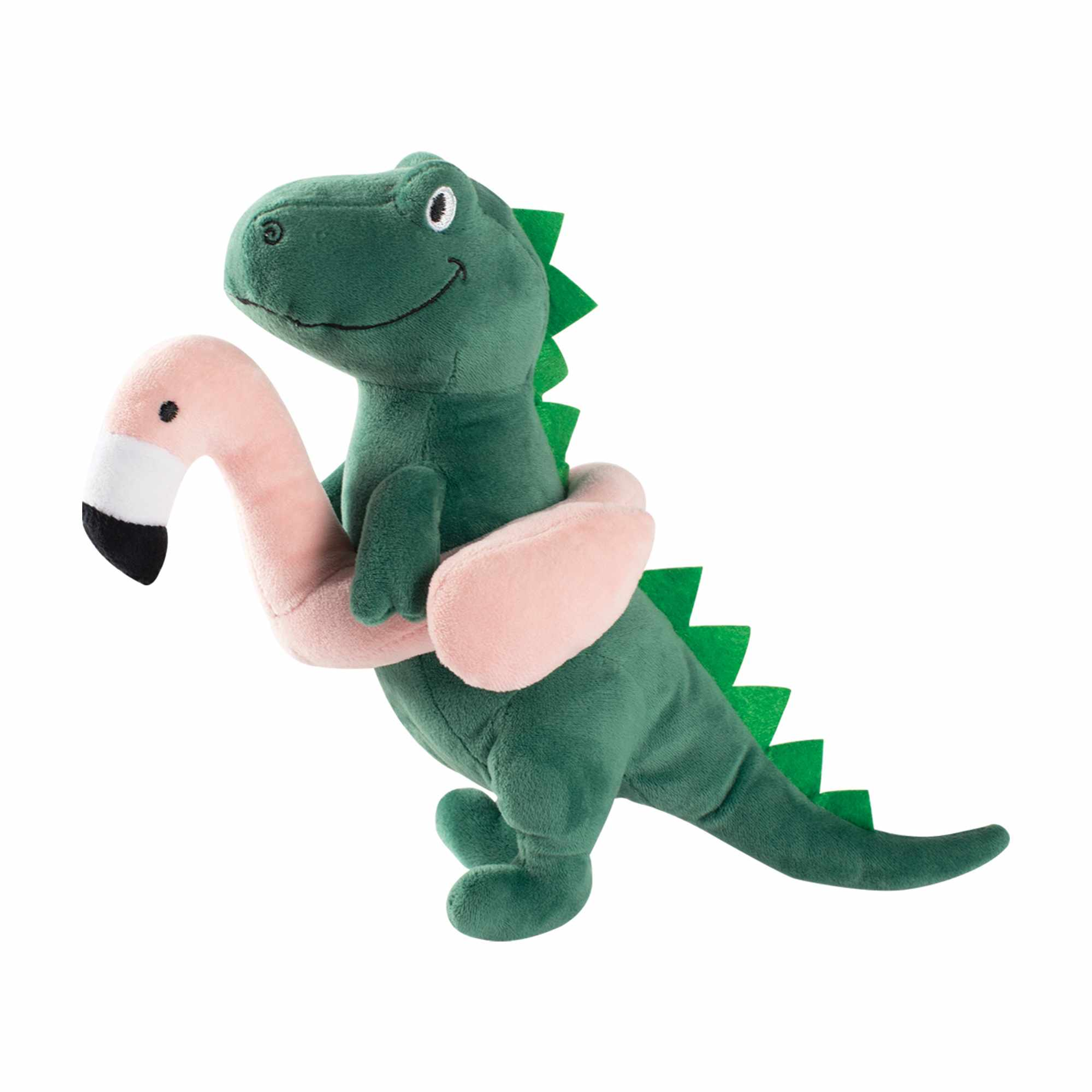 PetShop by Fringe Studio Pool Time Rex Plush Dog Toy Image 1