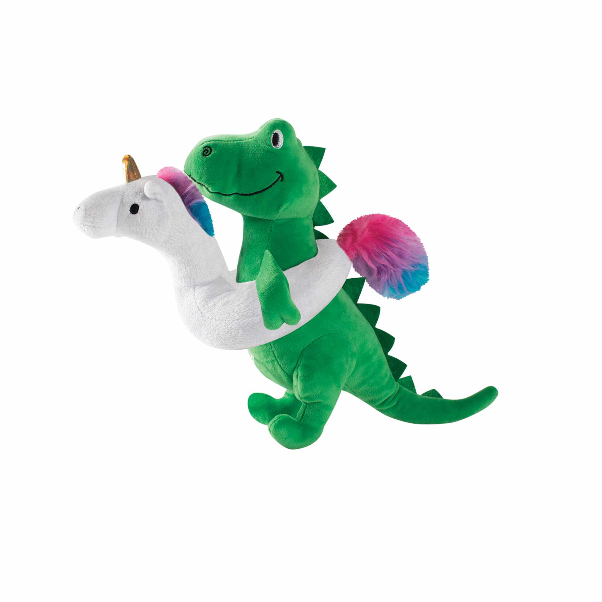 PetShop by Fringe Studio Summa Time Rex Plush Dog Toy Image 1