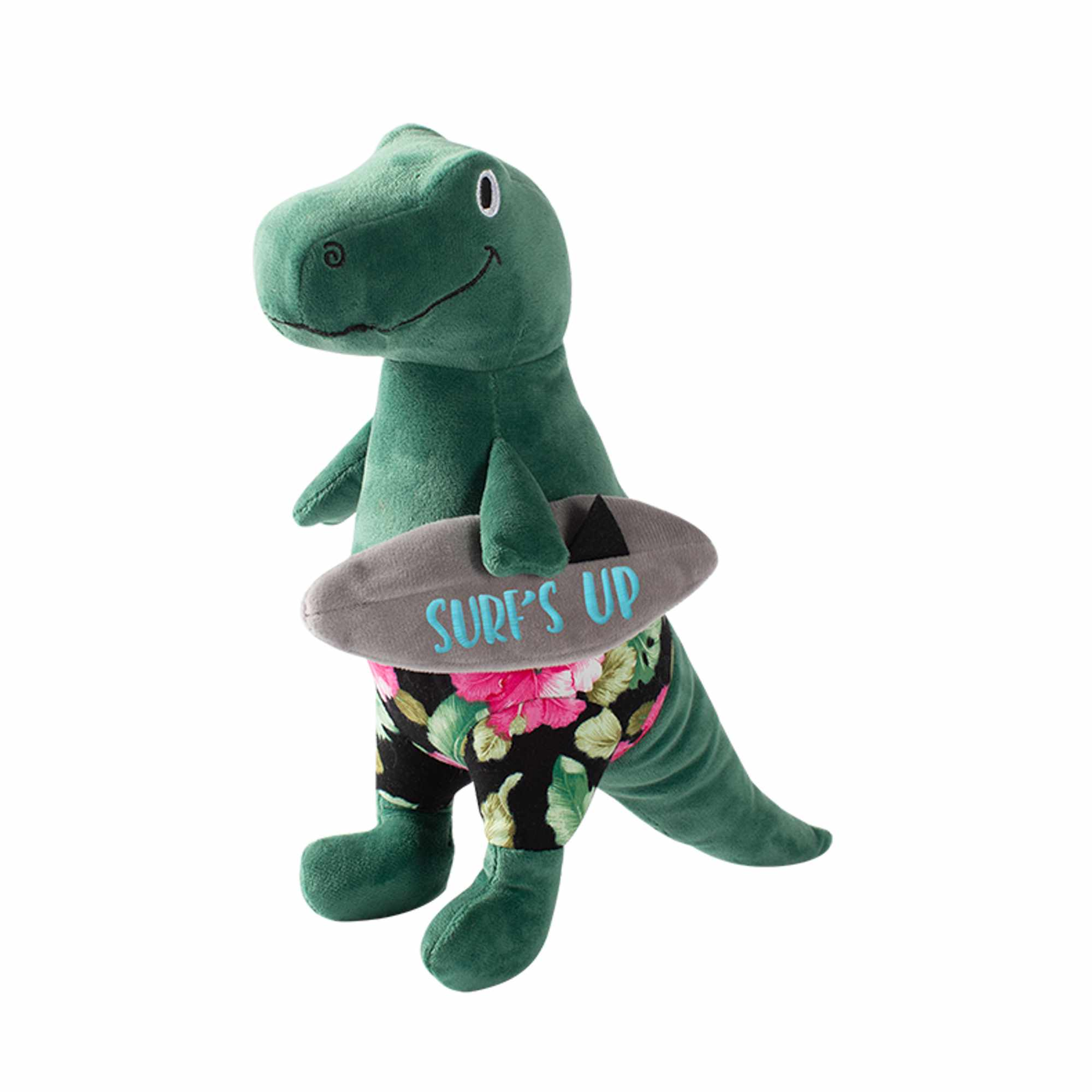 PetShop by Fringe Studio Surfer Bro Rex Plush Dog Toy Image 1
