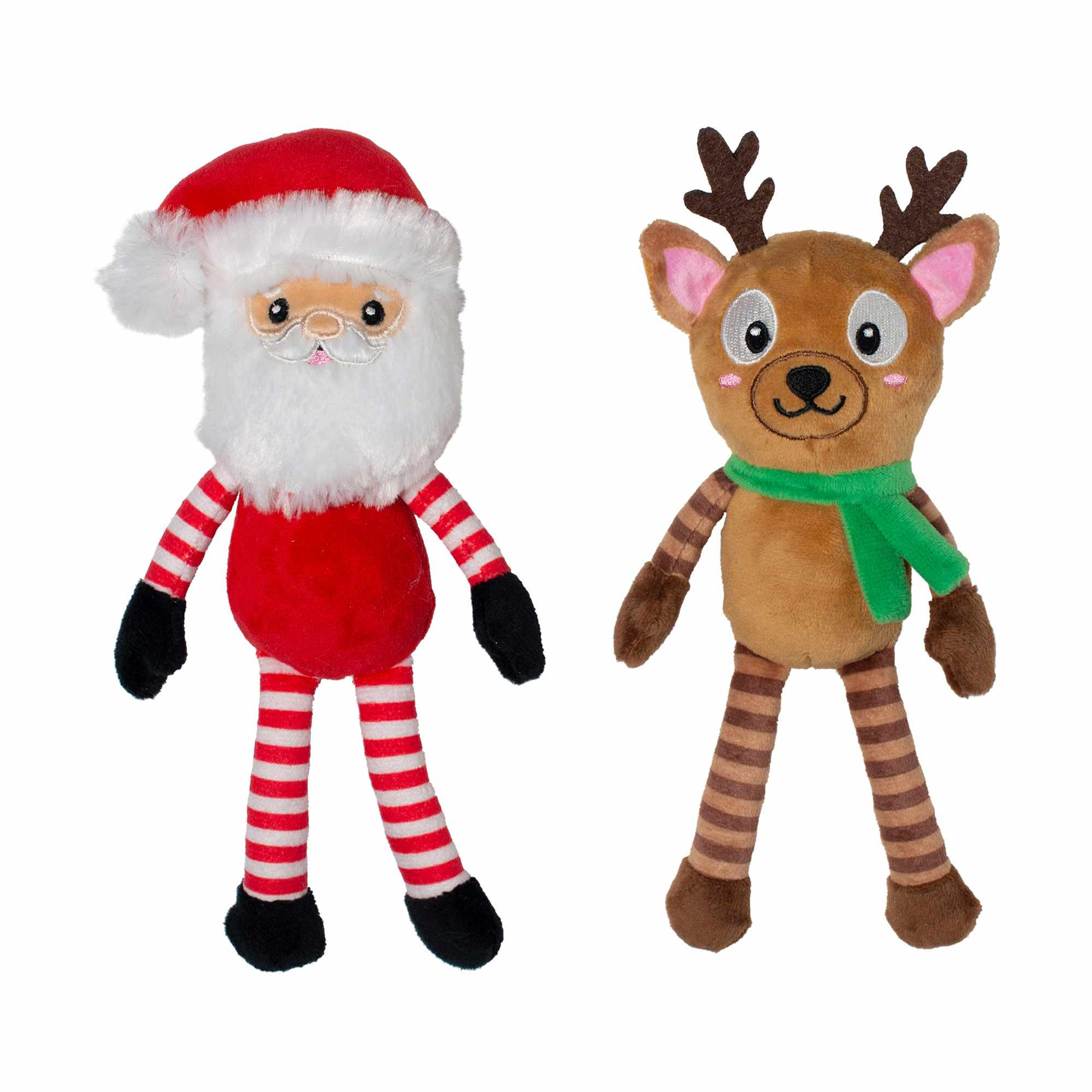 PetShop by Fringe Studio Friend At Frost Sight Plush Dog Toy Set 2pc Image 1