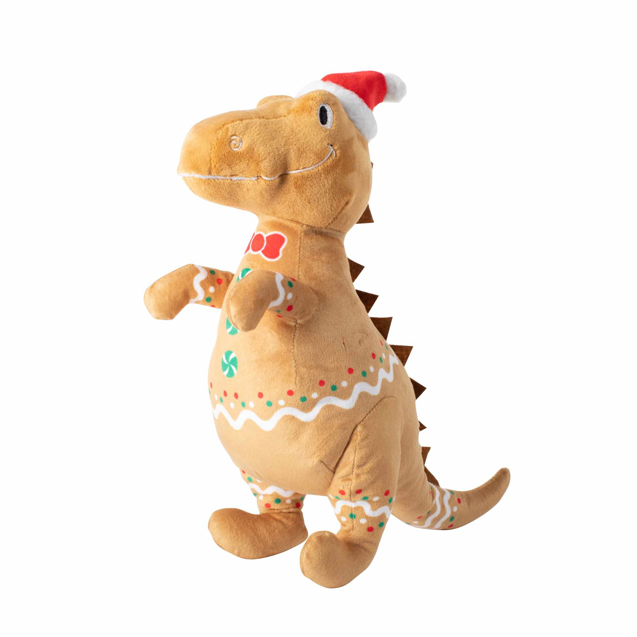 PetShop by Fringe Studio Cookie-Saurus Plush Dog Toy Image 1