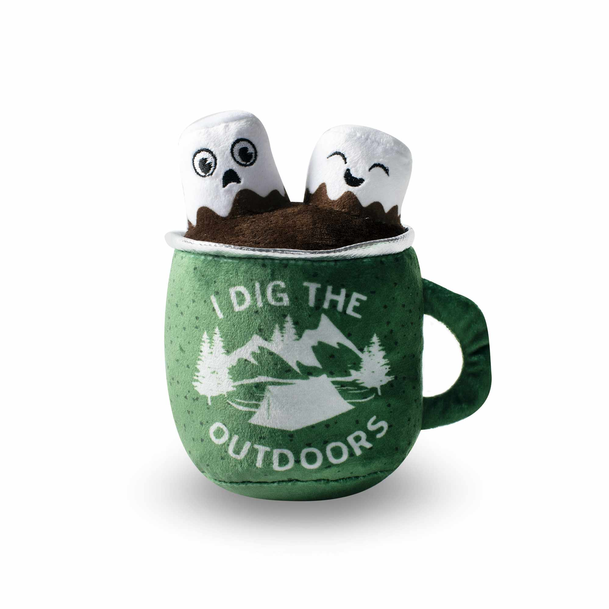 Wagsdale Hot Cocoa Squad Plush Dog Toy Image 1