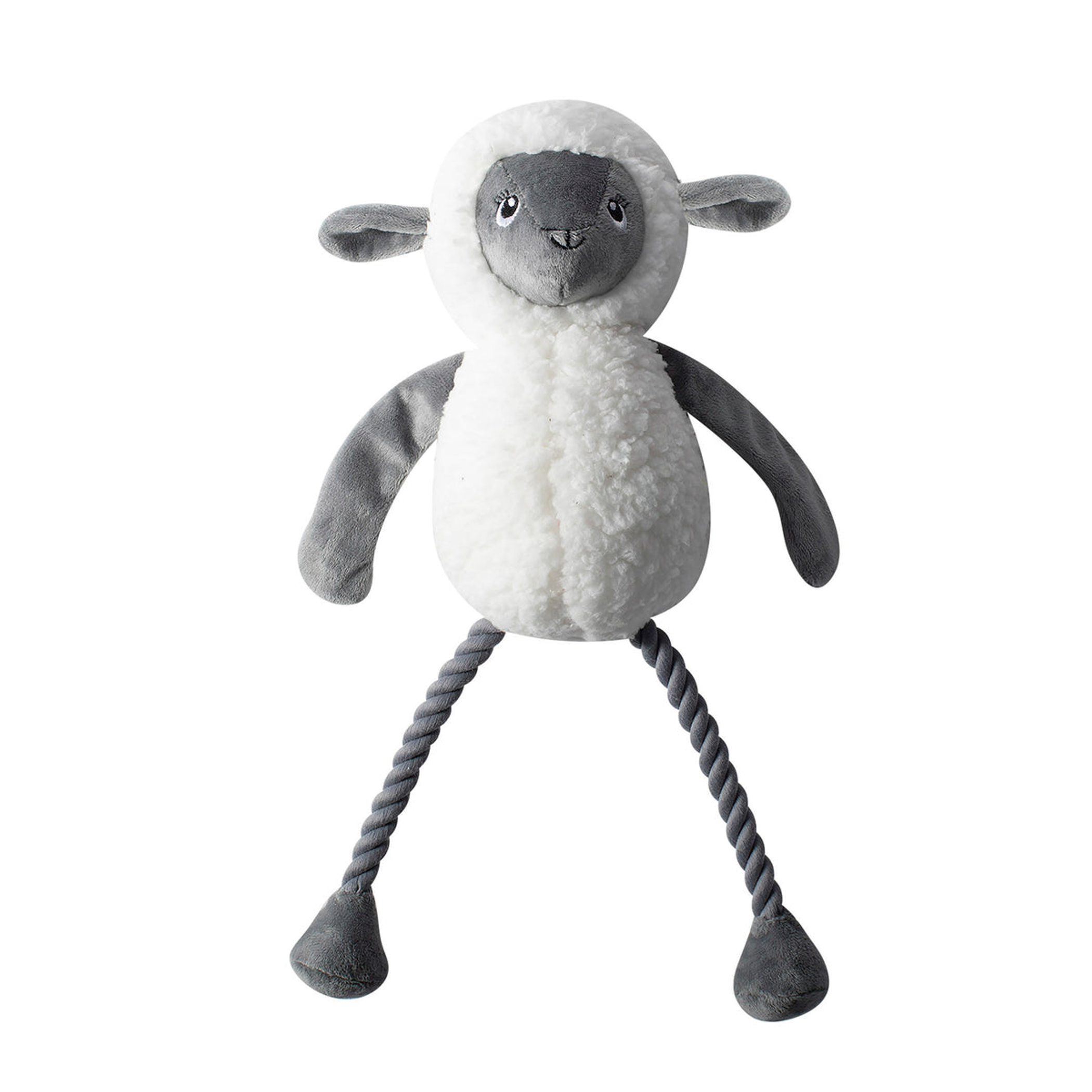 PetShop by Fringe Studio Little Lamby Plush Dog Toy Image 1