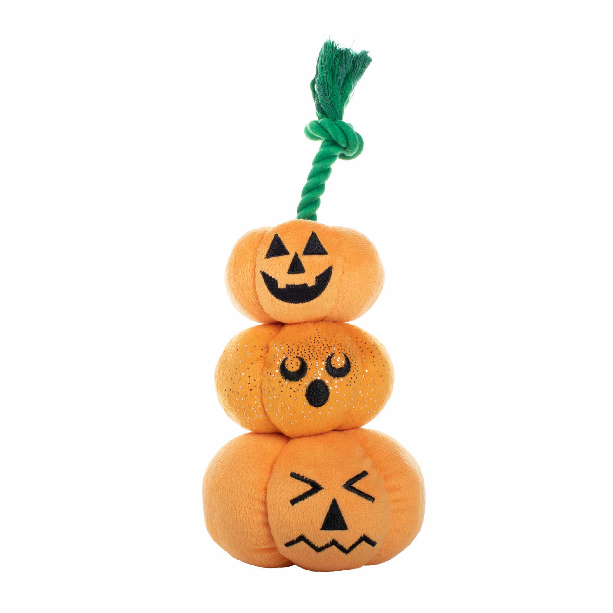 PetShop by Fringe Studio Stack-O-Lantern Plush Dog Toy Image 1