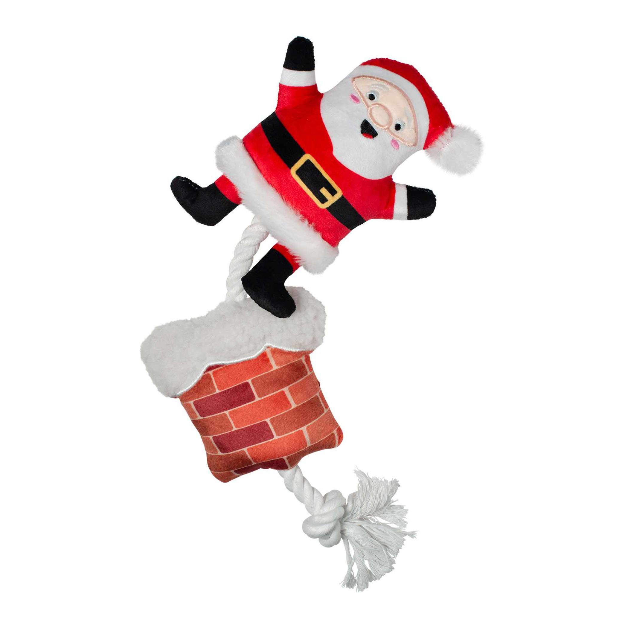 PetShop by Fringe Studio Christmas Soots Me Plush Dog Toy Image 1