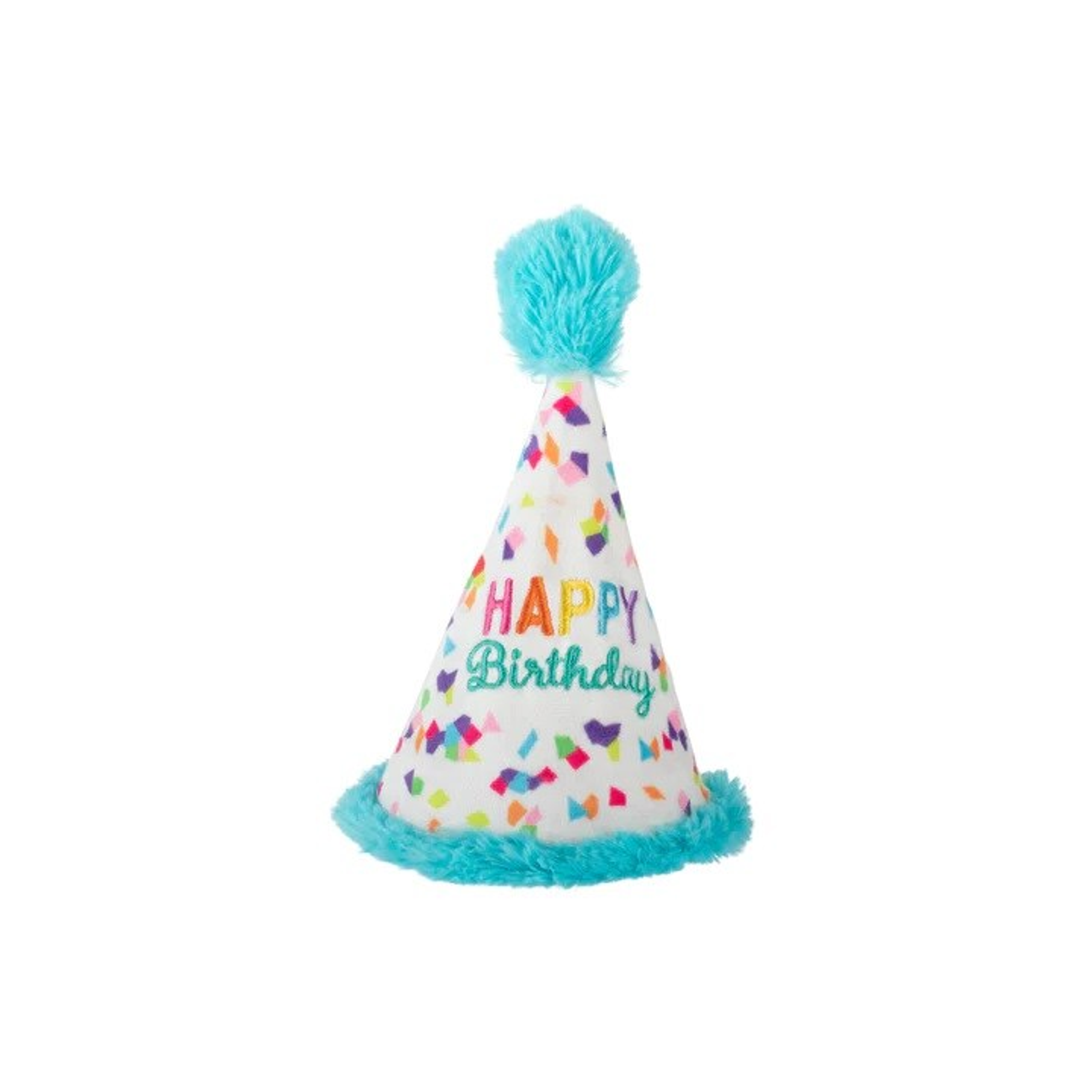 PetShop by Fringe Yappy Barkday Rubber/Plush Dog Toy Image 1