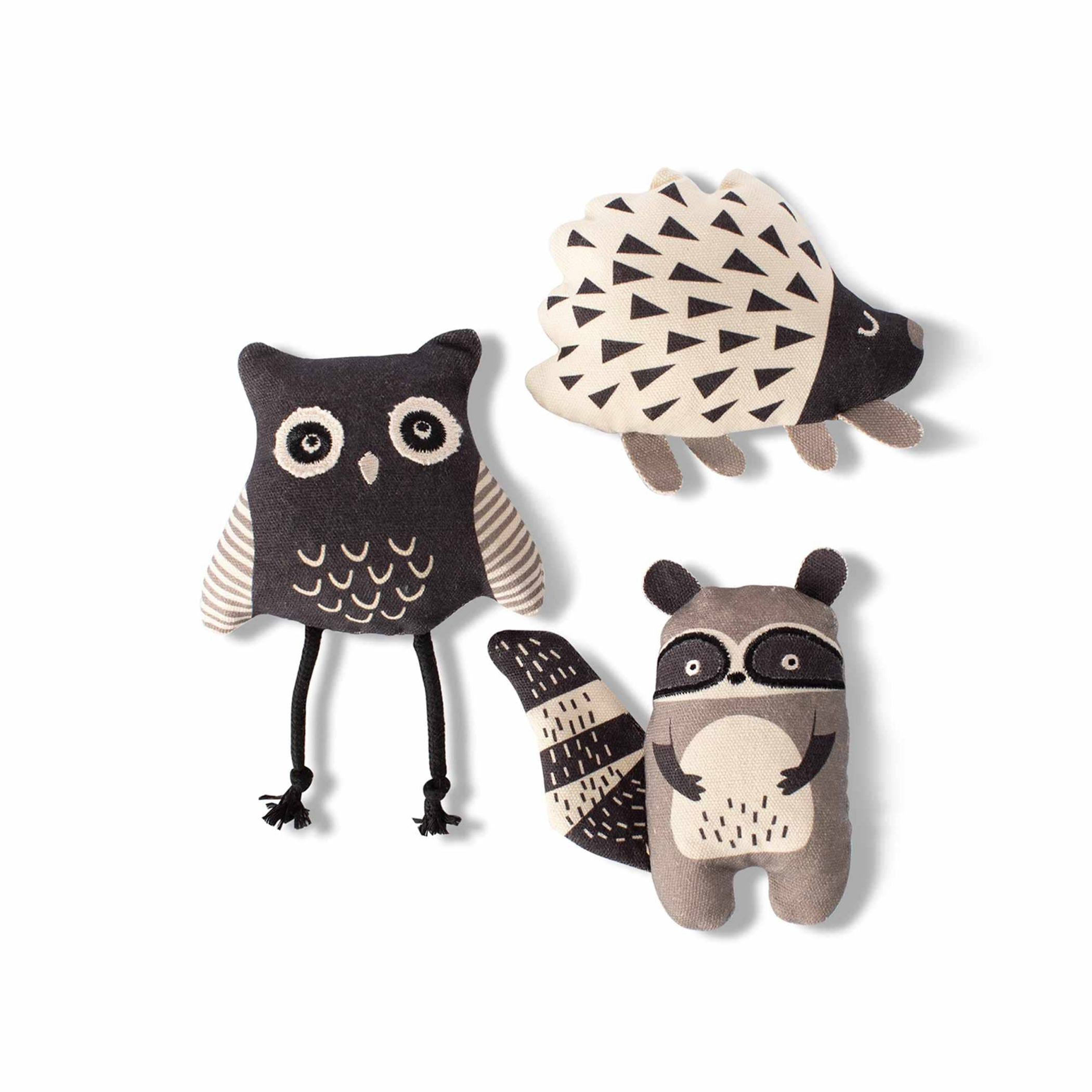 PetShop by Fringe Studio Wild Ones Canvas Mini Toy Set 3pc Image 1