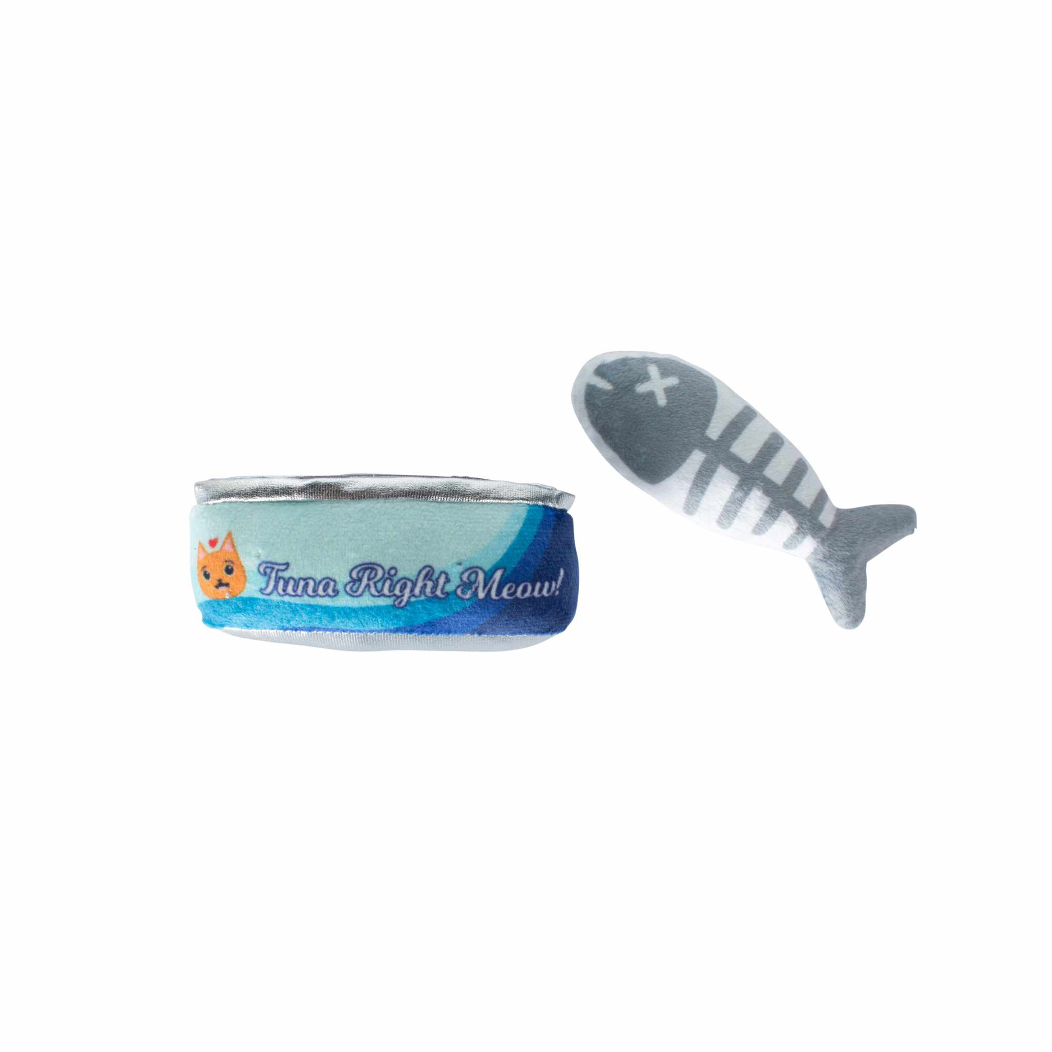 PetShop by Fringe Studio Tuna Right Meow Cat Toy Set 2pc Image 1