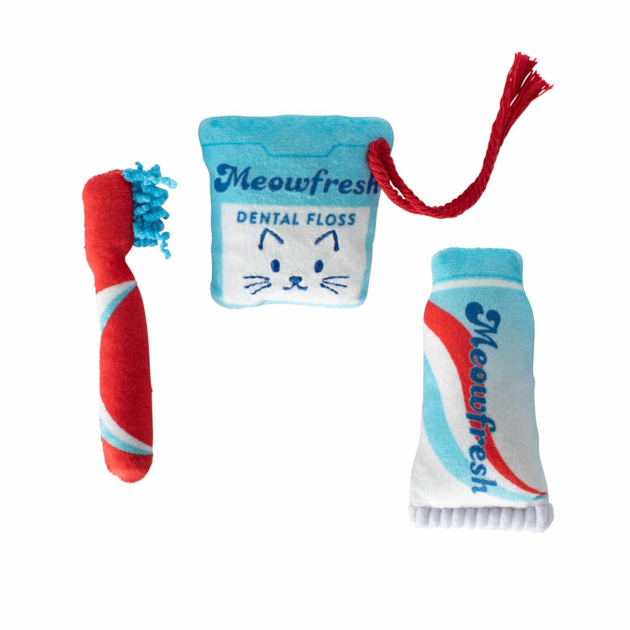 PetShop by Fringe Studio Minty Fresh Cat Toy Set 3pc Image 1
