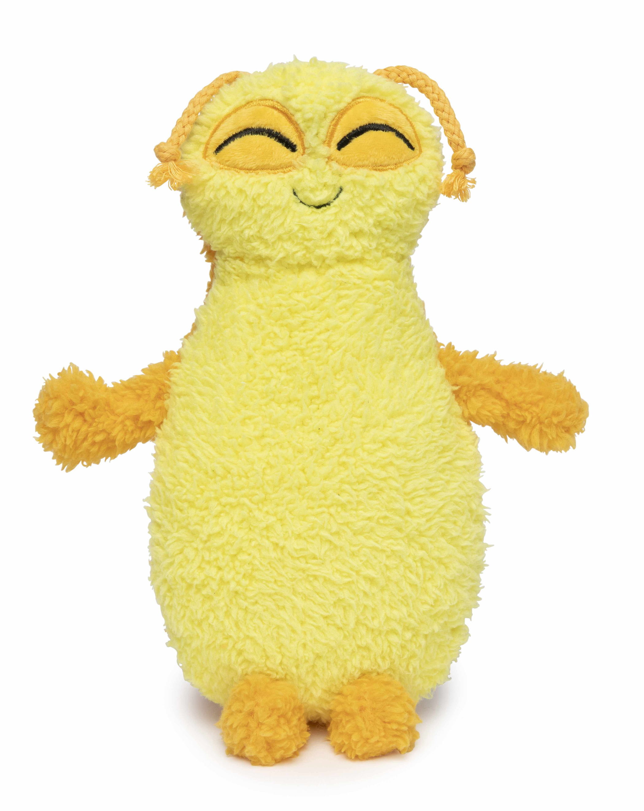 FuzzYard Dog Toy Belly The Bed Bug Yellow Image 1