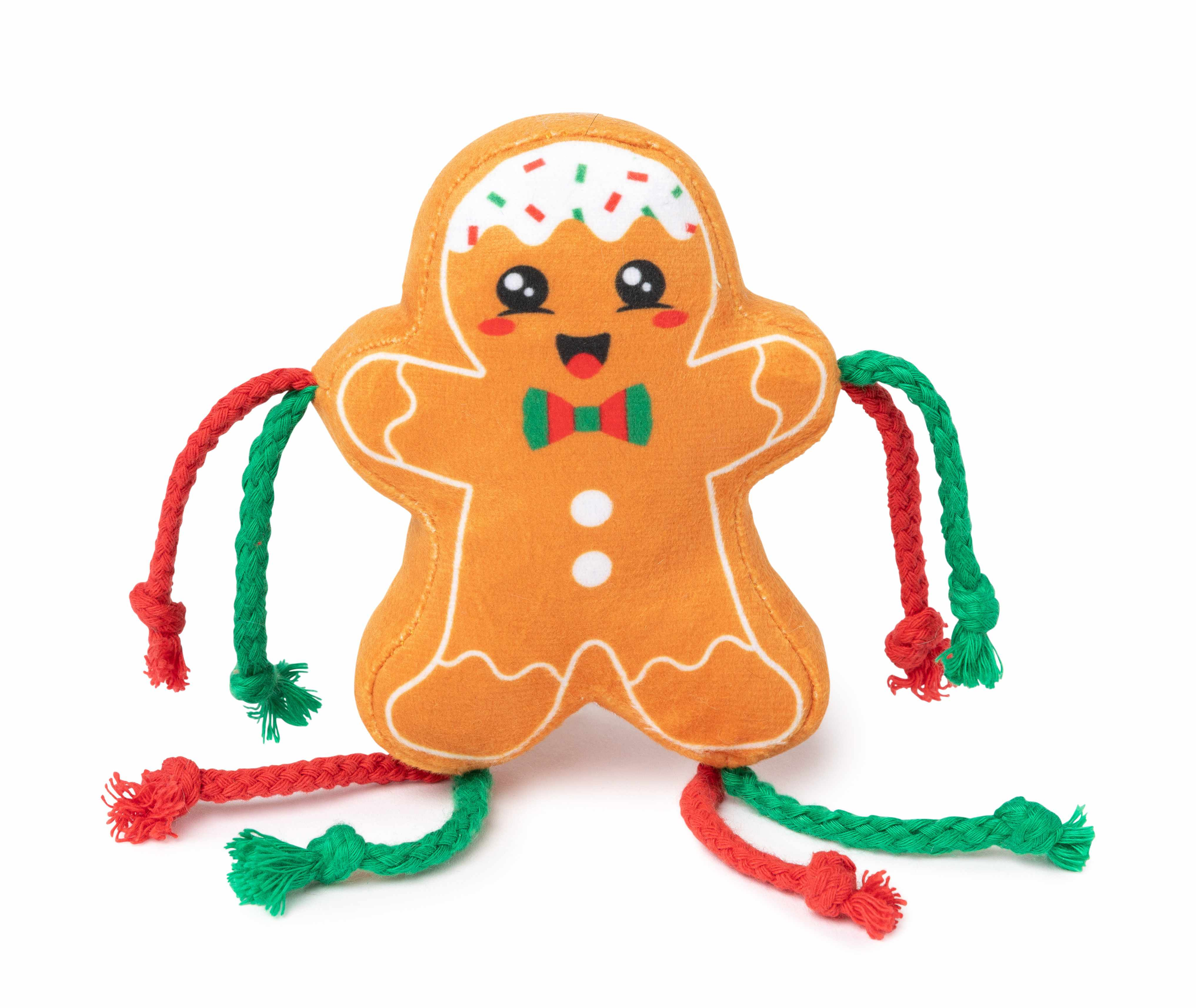 FuzzYard Fred The Gingerbread Cat Toy Image 1