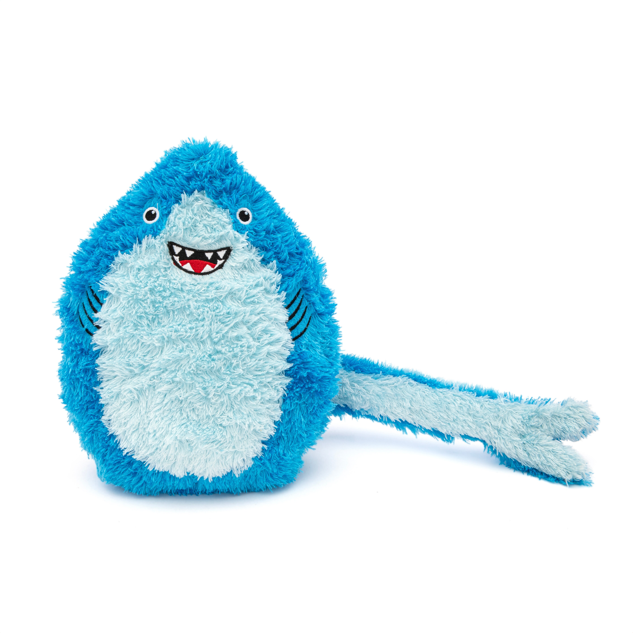GURU Pet Company Hide-A-Tail Shark Interactive Plush Dog Puzzle Toy Image 1