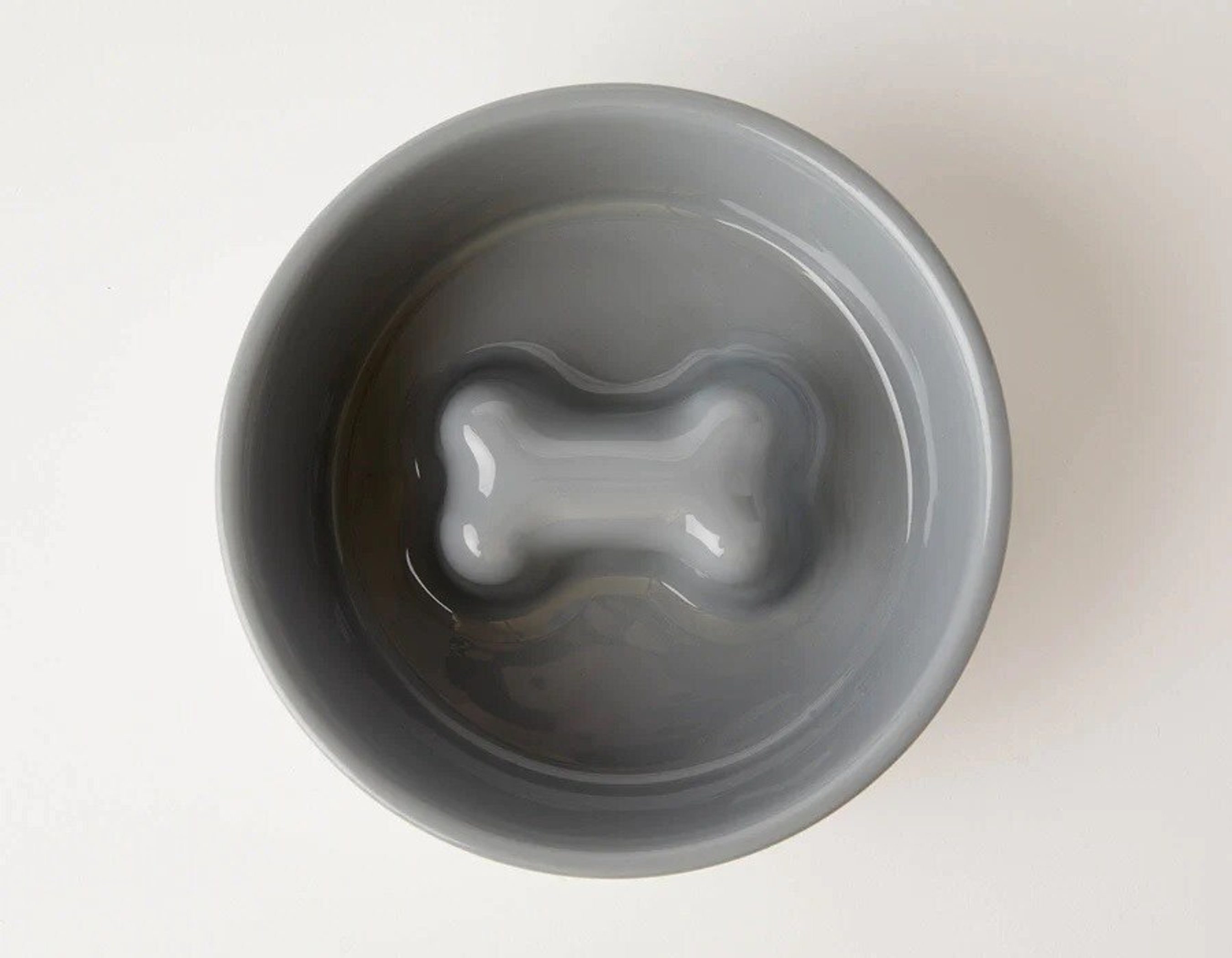 Jax & Bones Bone Slow Feeder Bowl Image 1