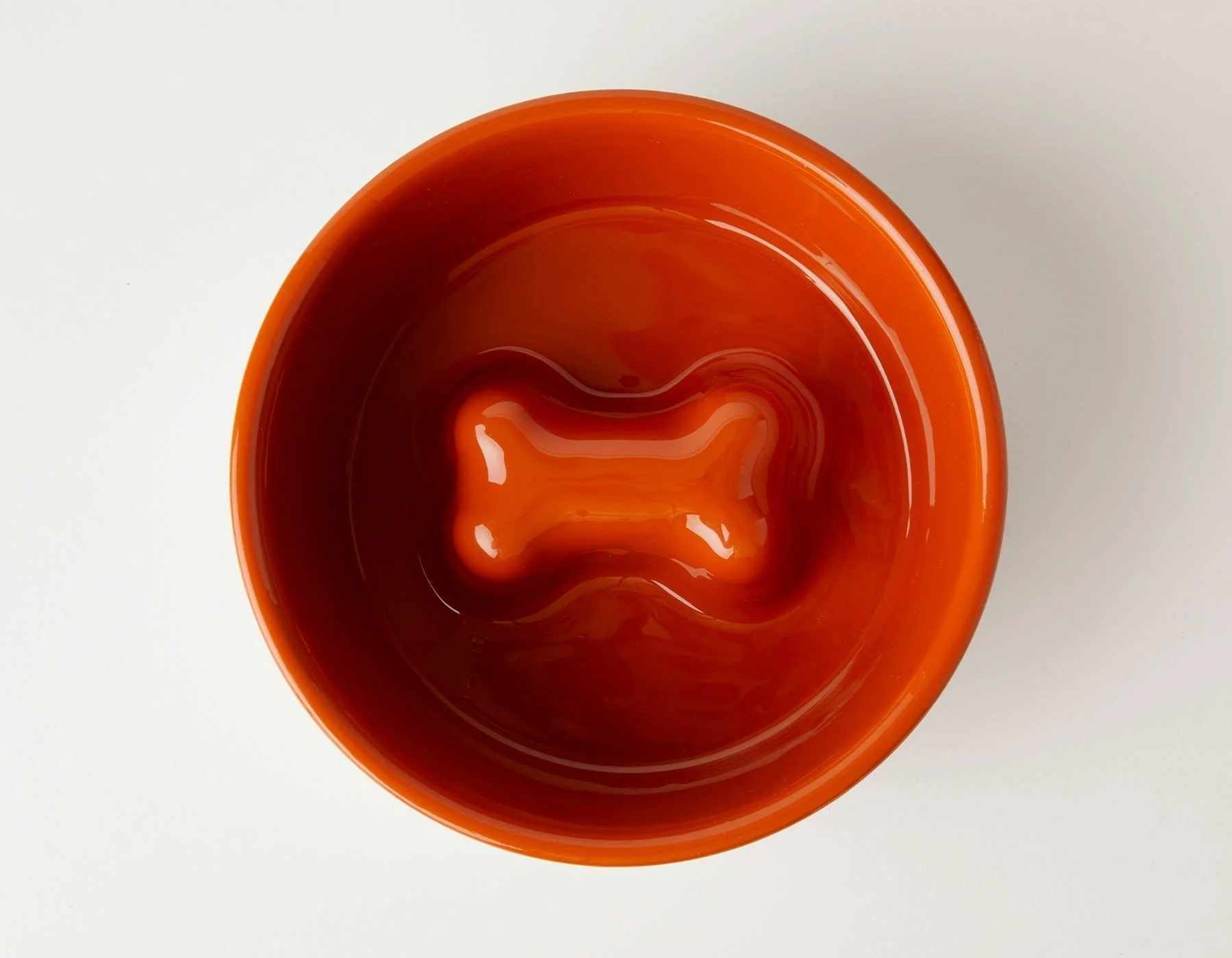 Jax & Bones Bone Slow Feeder Bowl Image 1