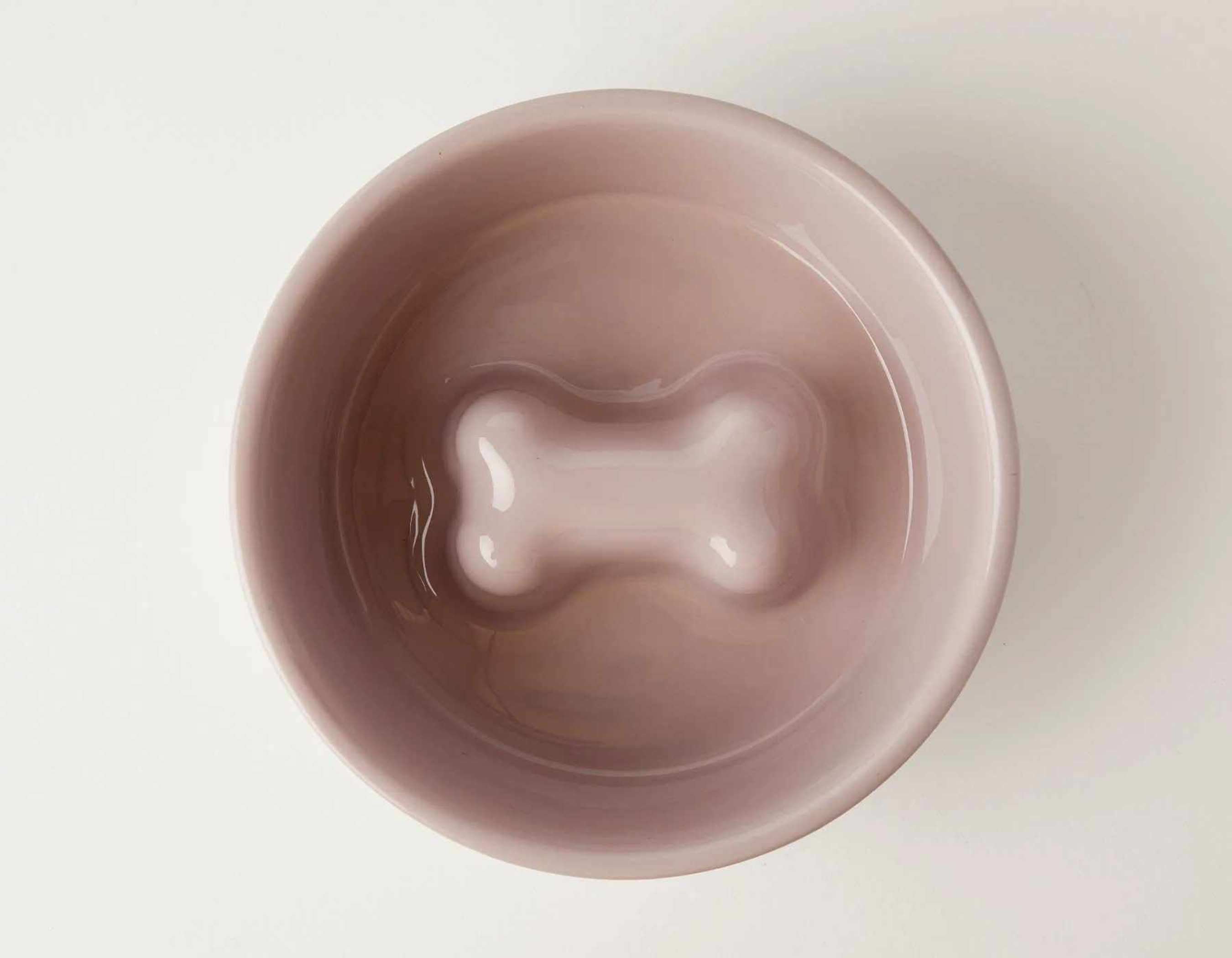 Jax & Bones Bone Slow Feeder Bowl Image 1