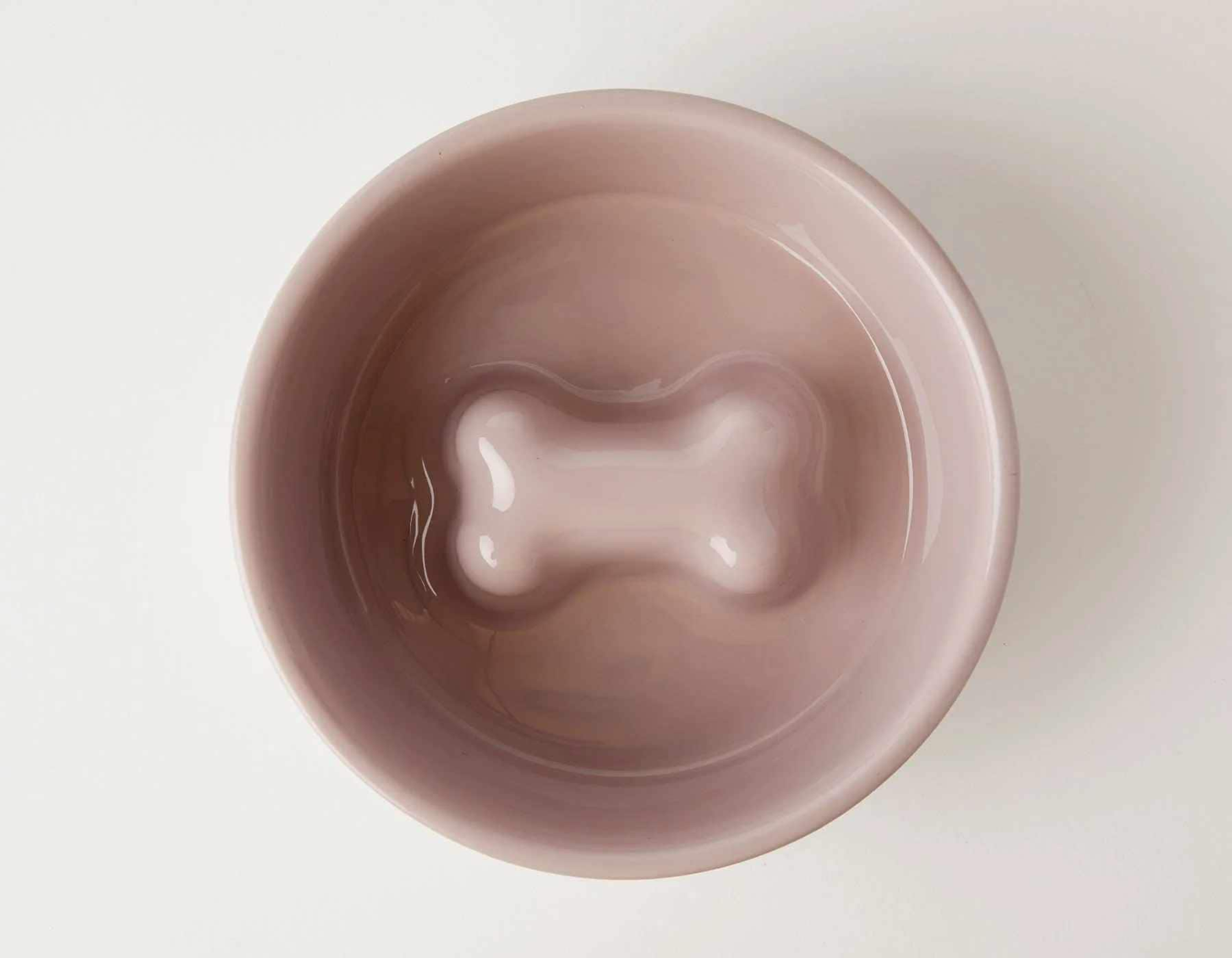 Jax & Bones Bone Slow Feeder Bowl Image 1