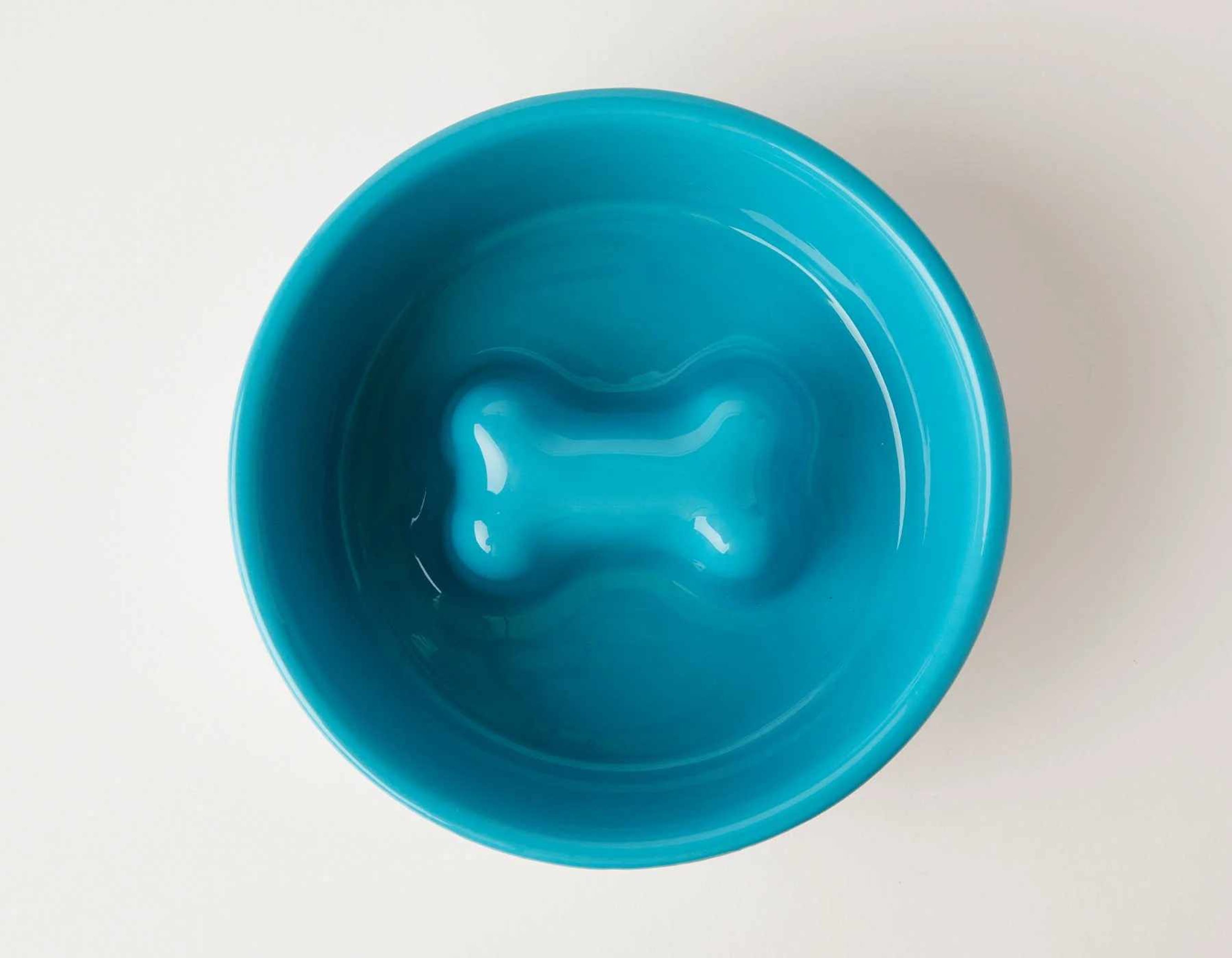 Jax & Bones Bone Slow Feeder Bowl Image 1