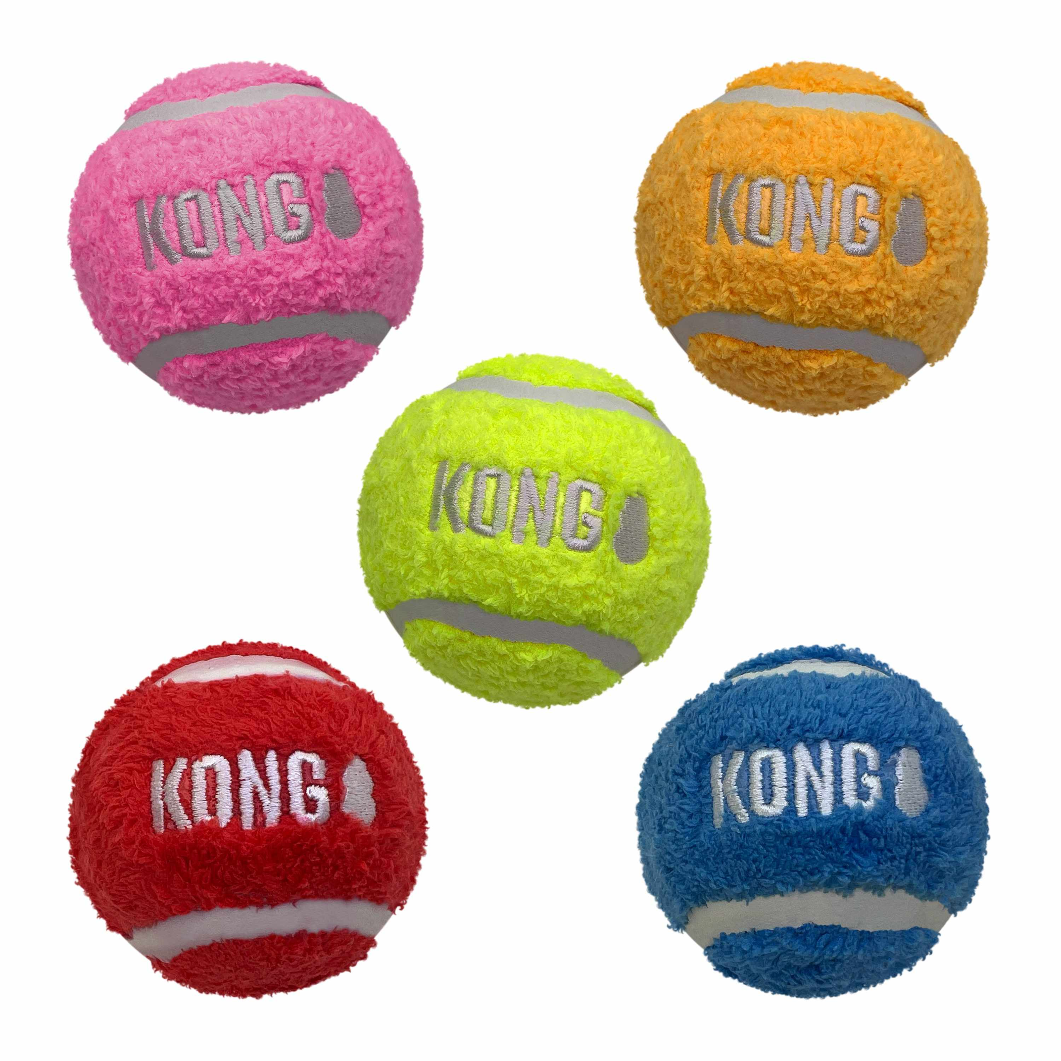 KONG(R) Sport(R) Softies Balls Dog Fetch Toy Assorted Image 1