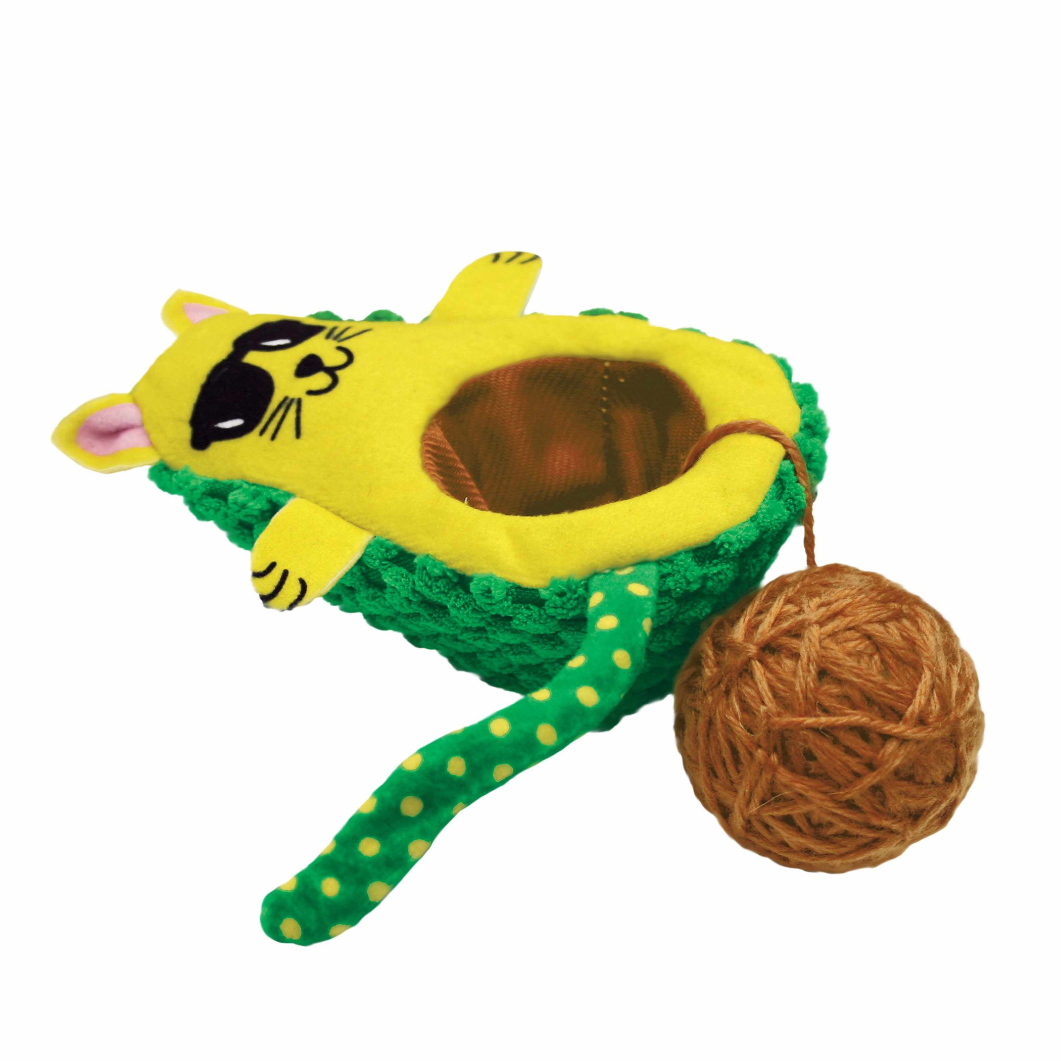 KONG(R) Wrangler AvoCATo Cat Toy Image 1