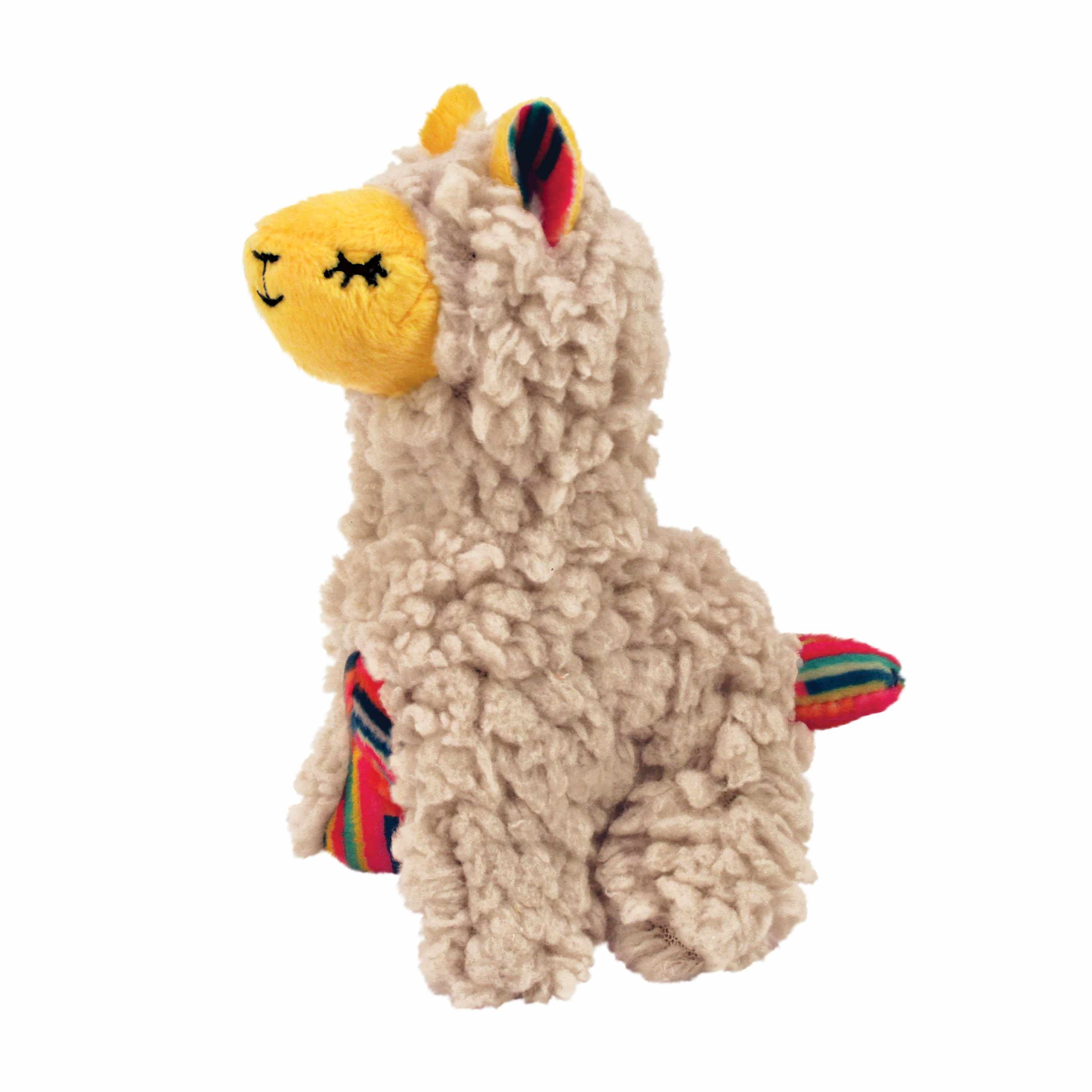 KONG(R) Softies Buzzy Llama Cat Toy Image 1