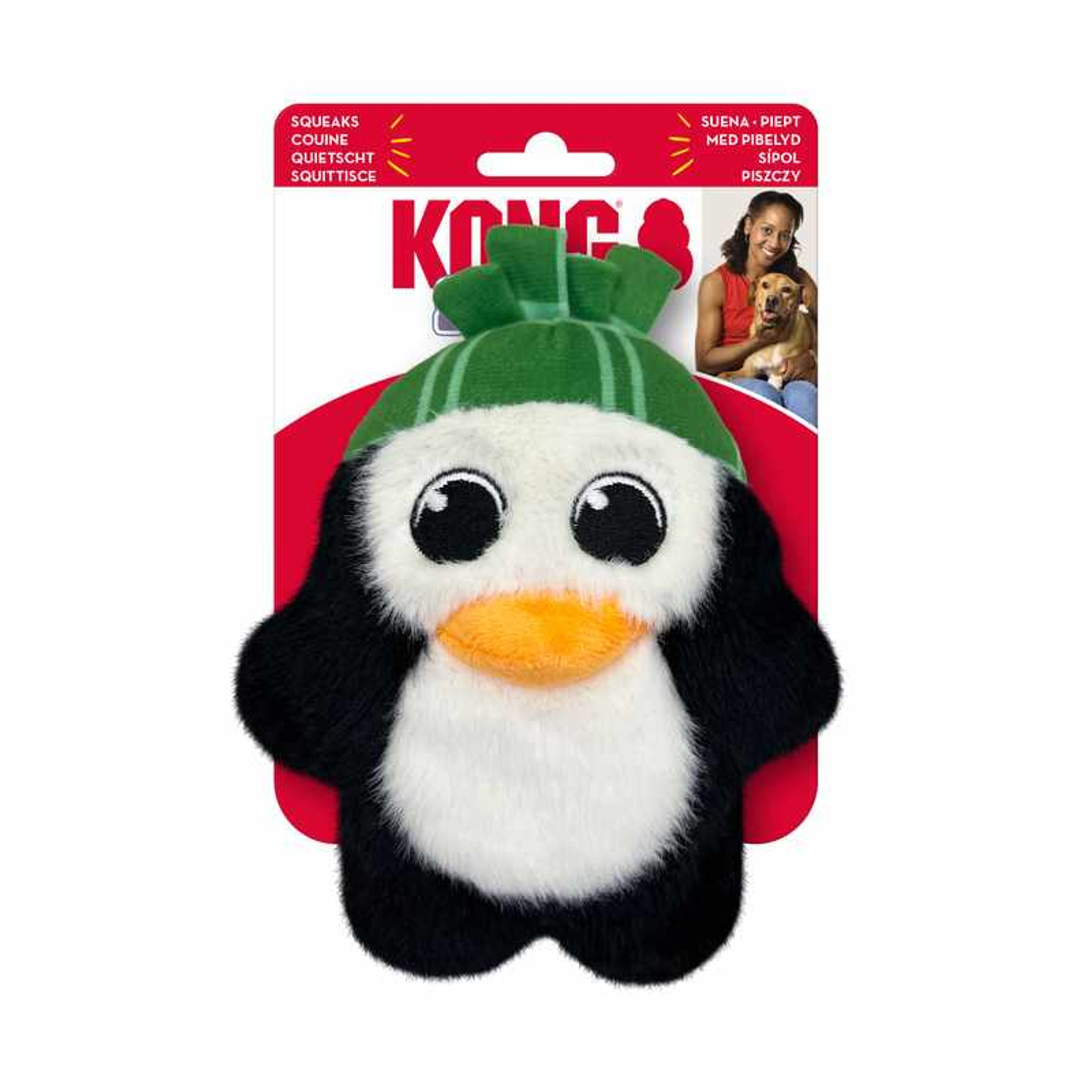 KONG Holiday Snuzzles Penguin Sm Image 1