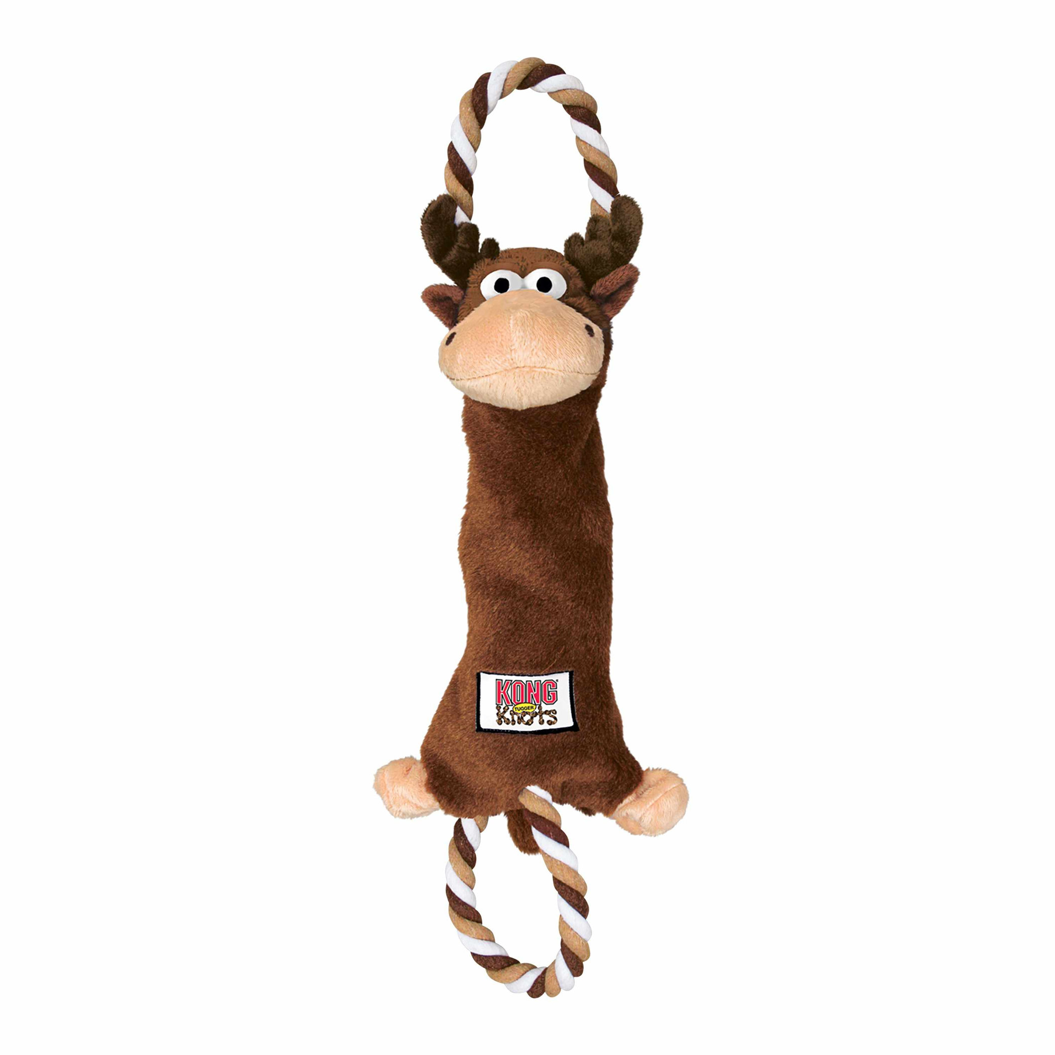 KONG(R) Tugger Knots Moose Dog Rope Toy Medium/Large Image 1