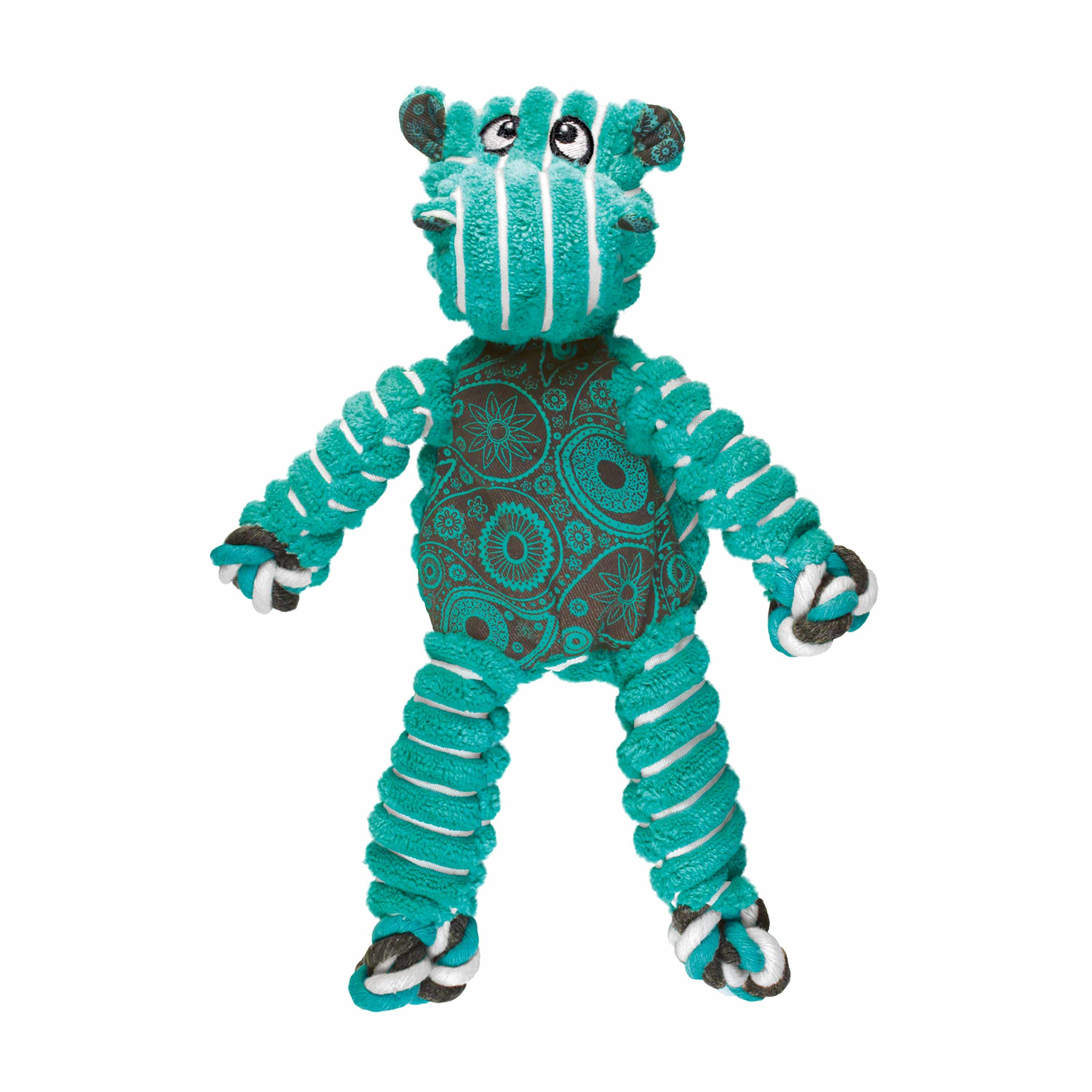 KONG(R) Floppy Knots Hippo Dog Rope Toy Image 1