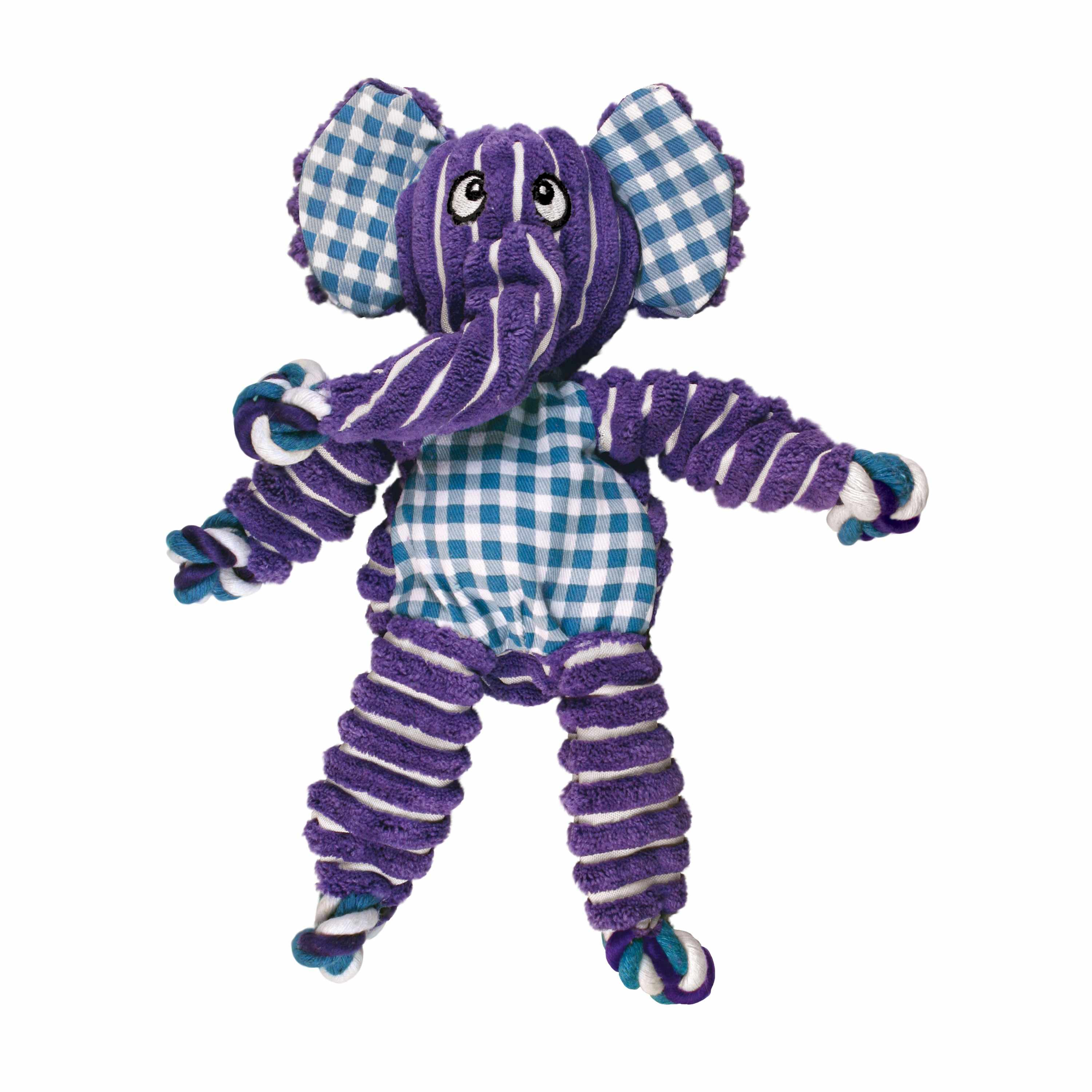 KONG(R) Floppy Knots Elephant Dog Rope Toy Image 1