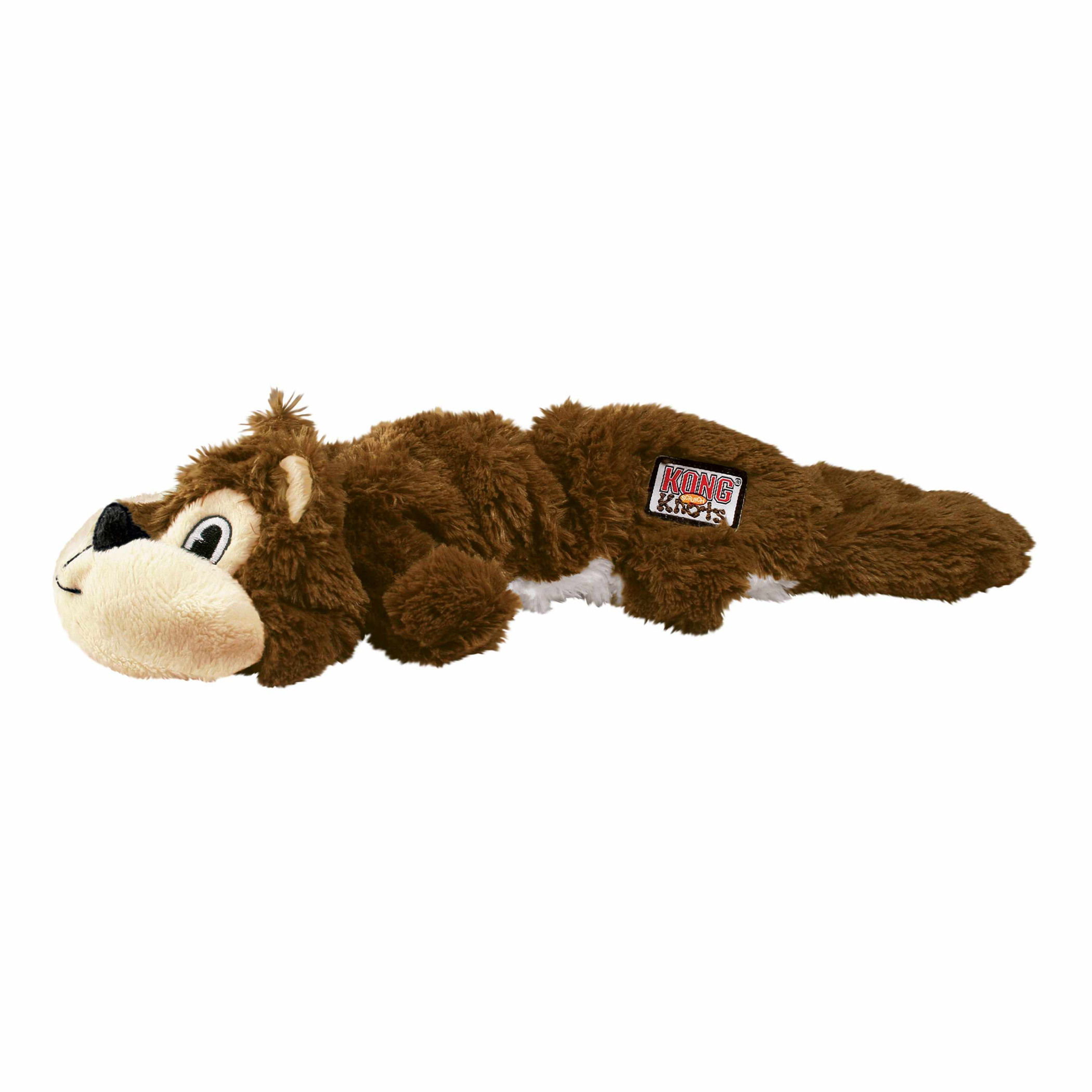 KONG(R) Scrunch Knots Squirrel Dog Rope Toy Small/Medium Image 1
