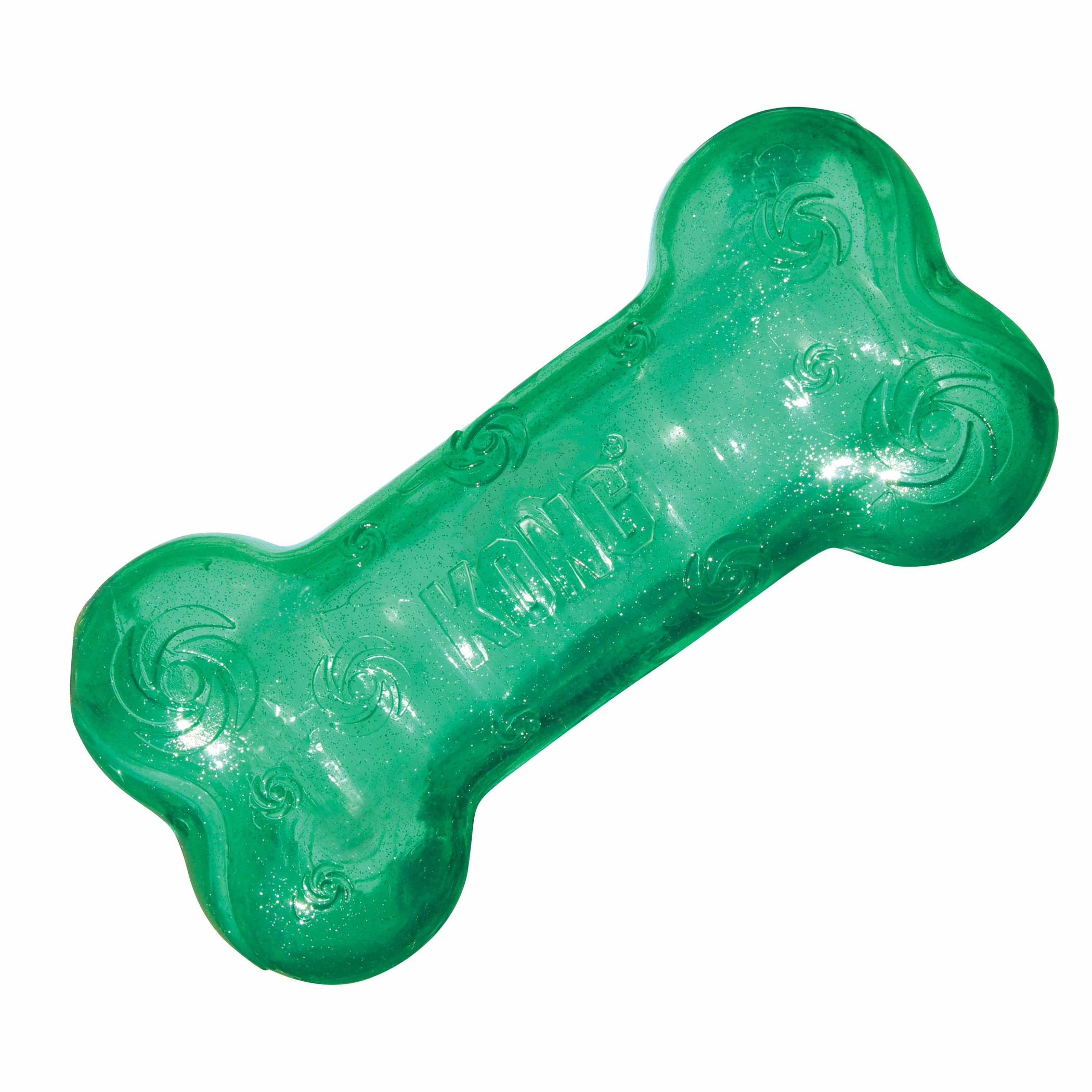 KONG(R) Squeezz(R) Crackle Bone Dog Fetch Toy Assorted Image 1