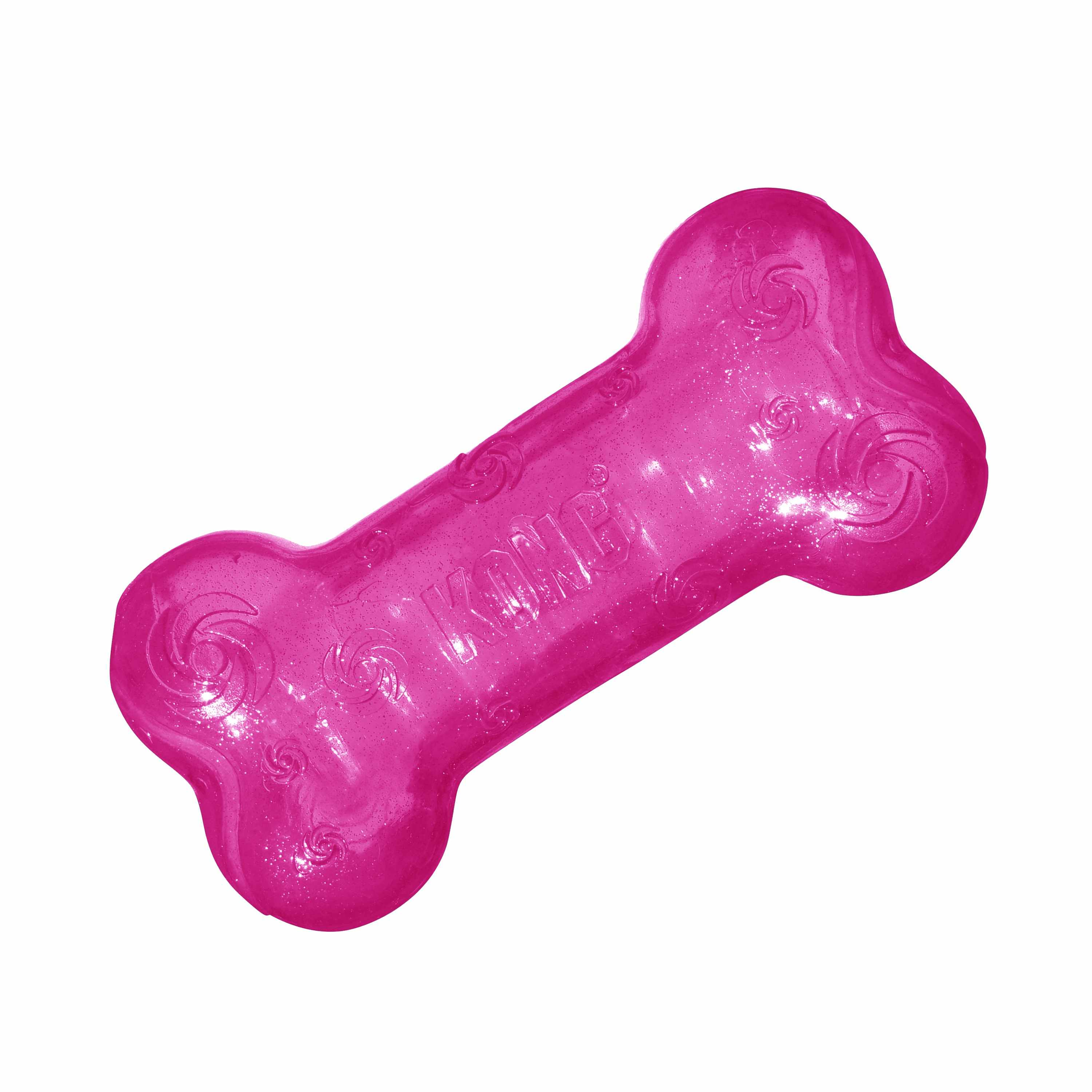 KONG(R) Squeezz(R) Crackle Bone Dog Fetch Toy Assorted Image 1