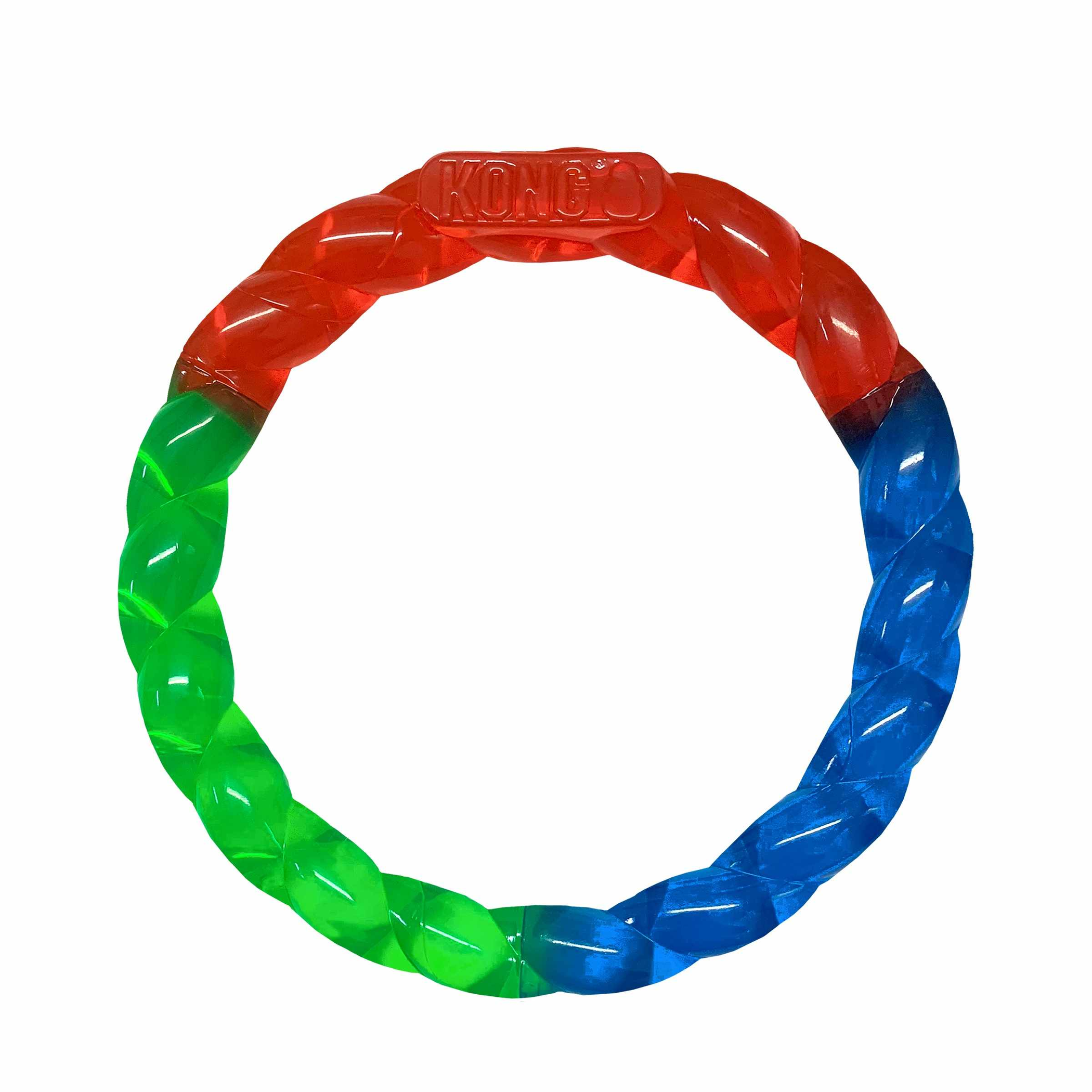 KONG(R) Twistz Ring Dog Tug Toy Image 1
