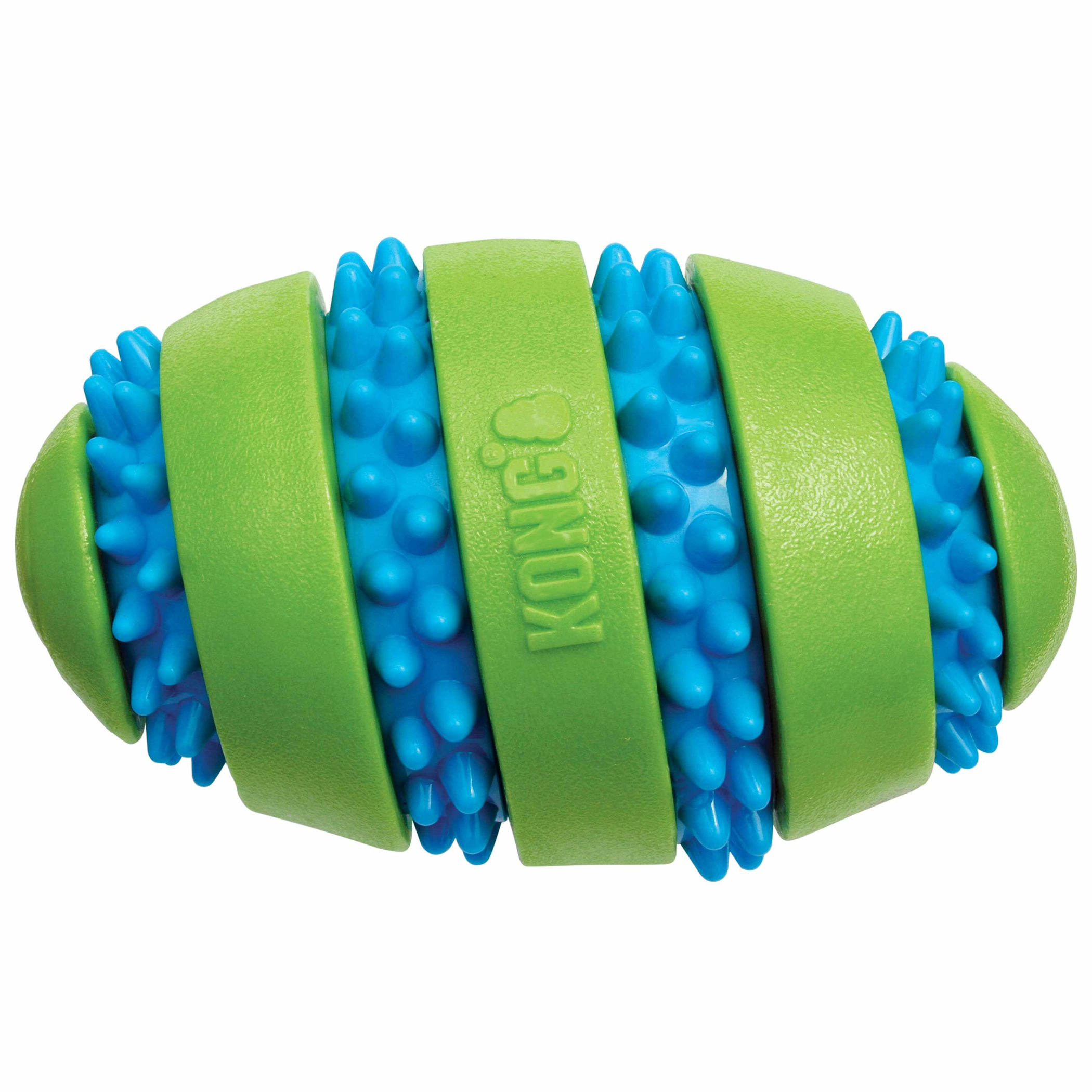 KONG(R) Squeezz Goomz Football Dog Chew Toy Large Image 1