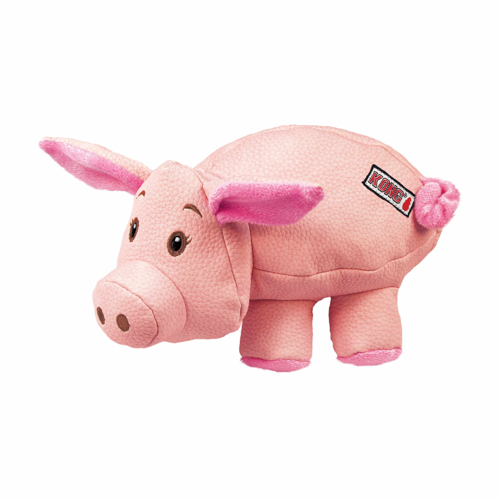 KONG(R) Phatz(TM) Pig Dog Chew Toy Image 1