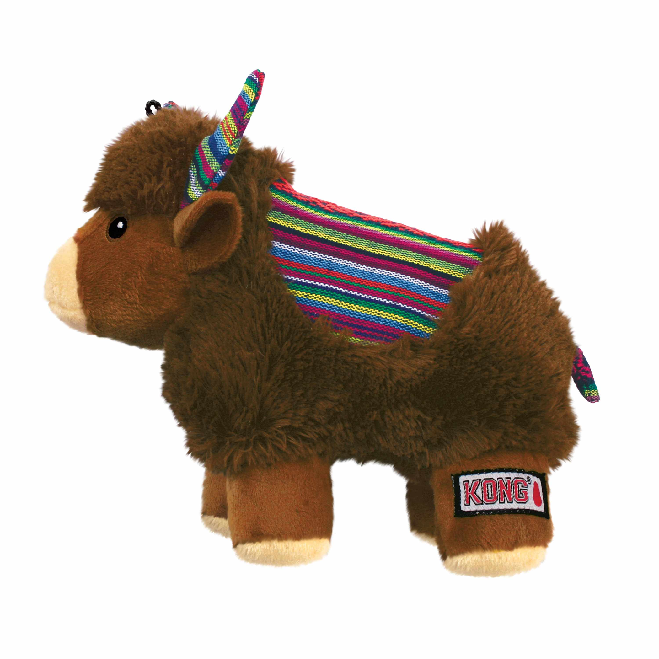 KONG(R) Sherps Yak Dog Plush Toy Medium Image 1