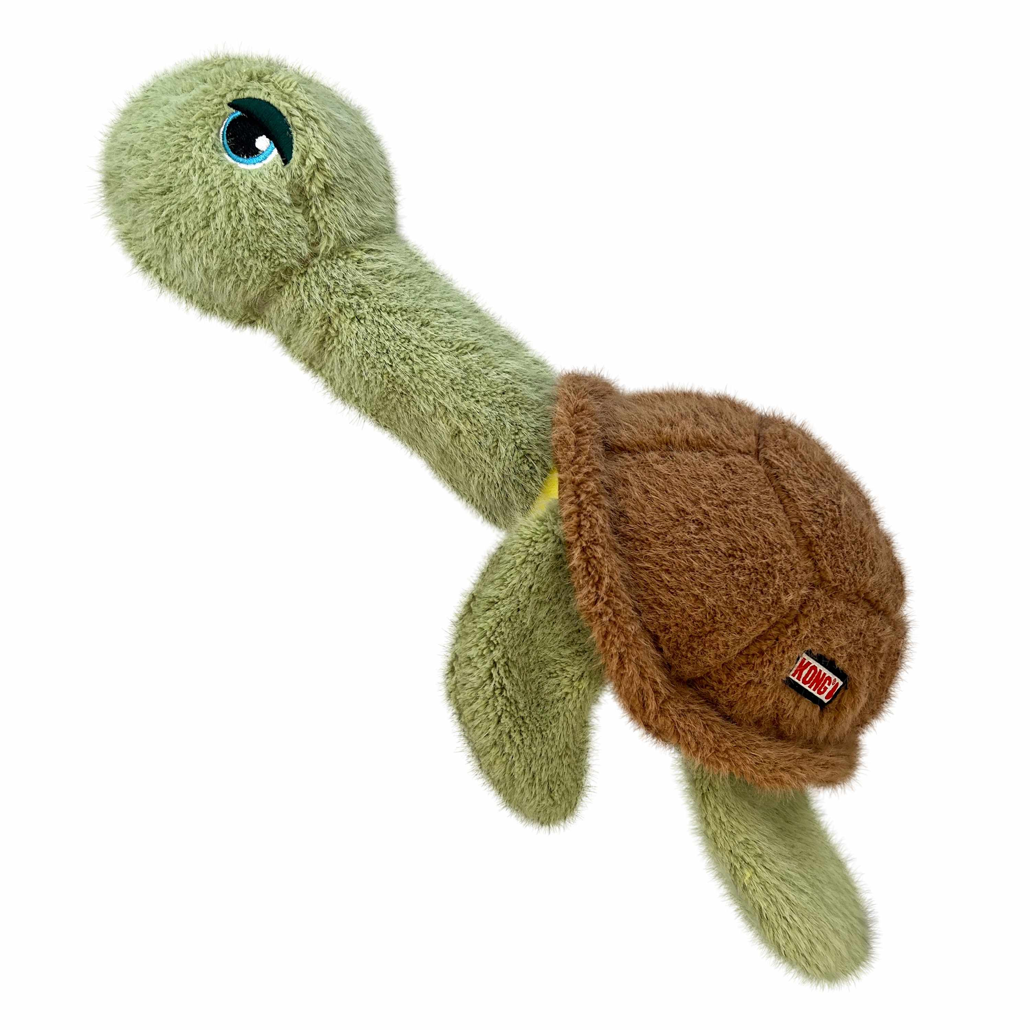 KONG(R) Scruffs Turtle Dog Plush Toy Medium/Large Image 1