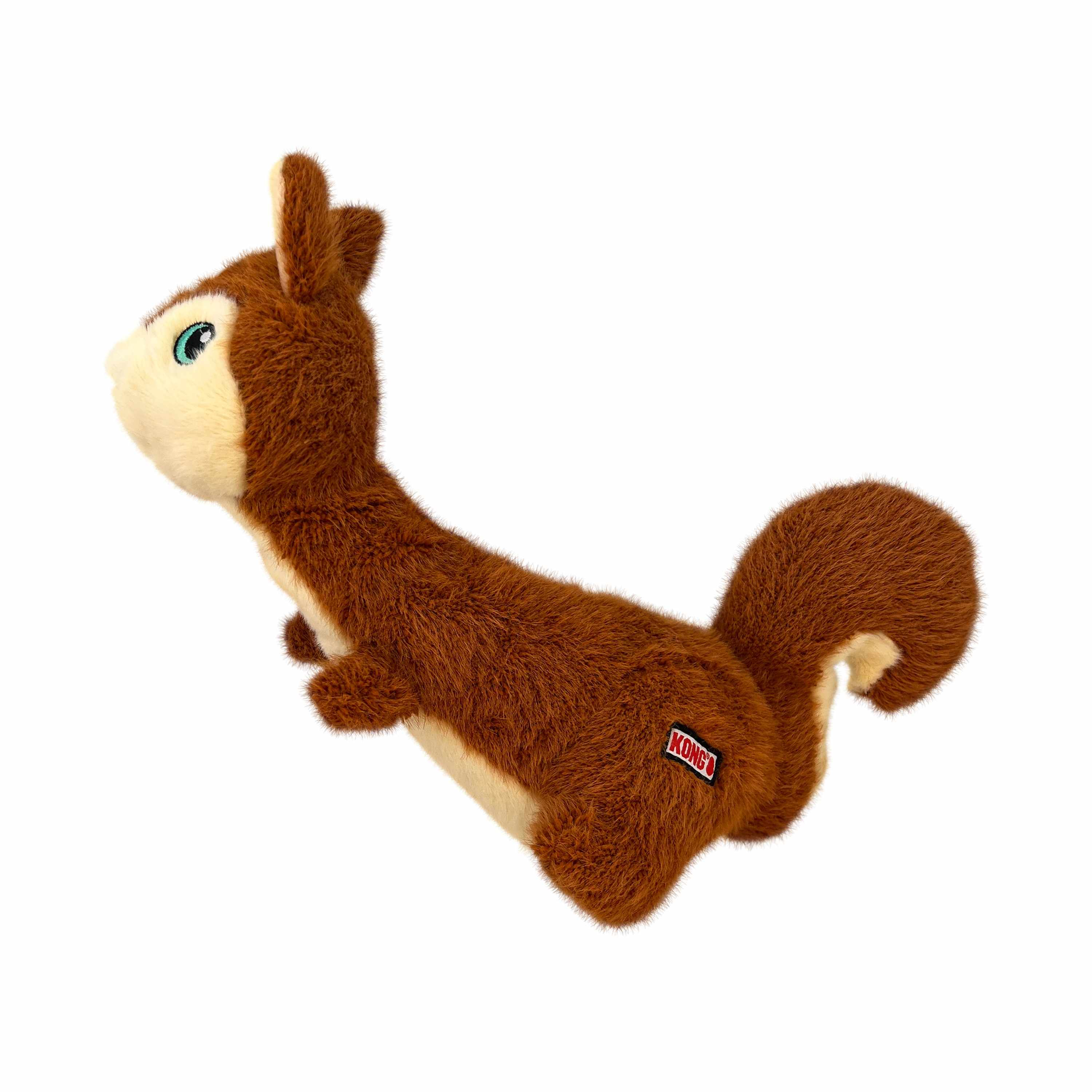 KONG(R) Scruffs Squirrel Dog Plush Toy Medium/Large Image 1