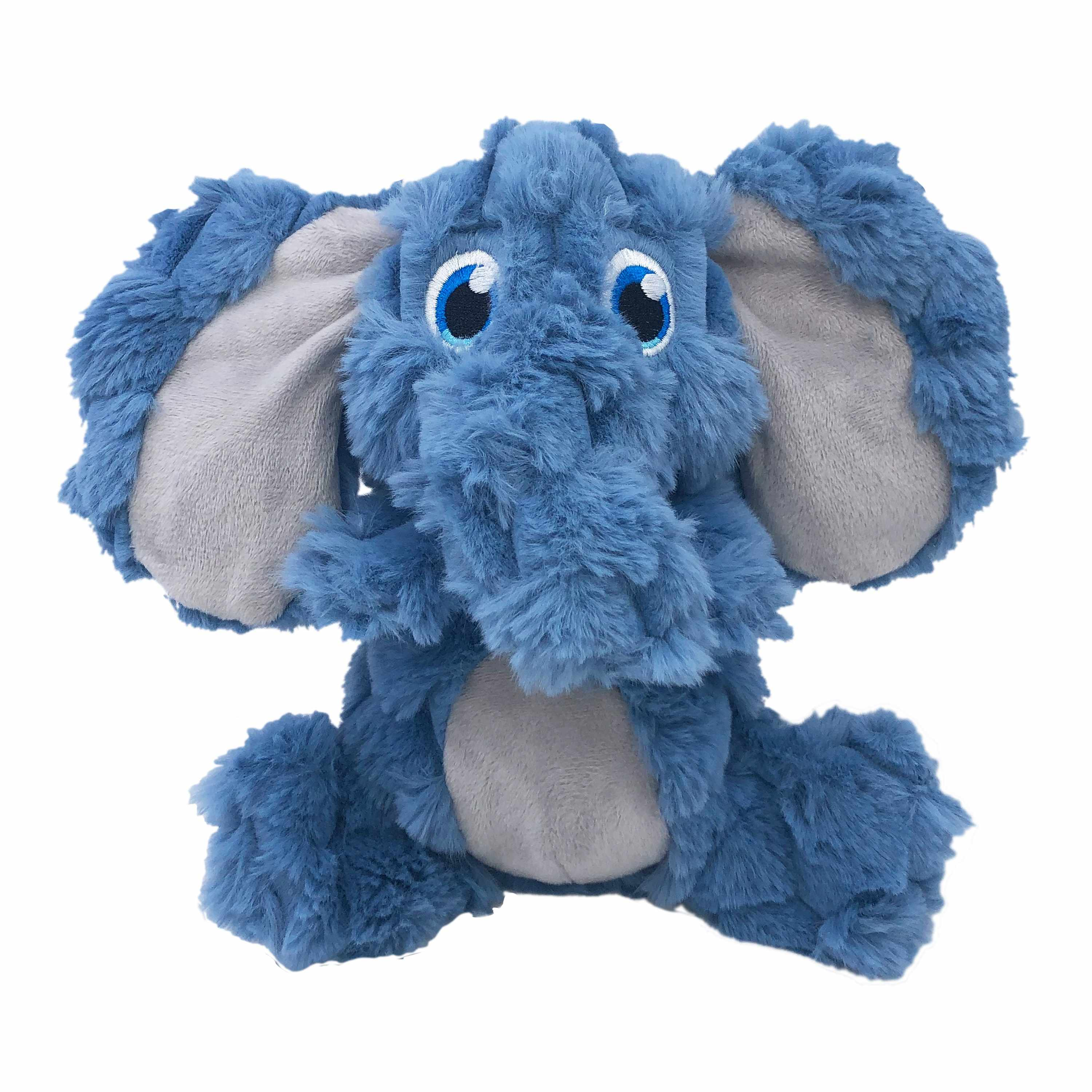 KONG(R) Scrumplez Elephant Dog Plush Toy Medium Image 1