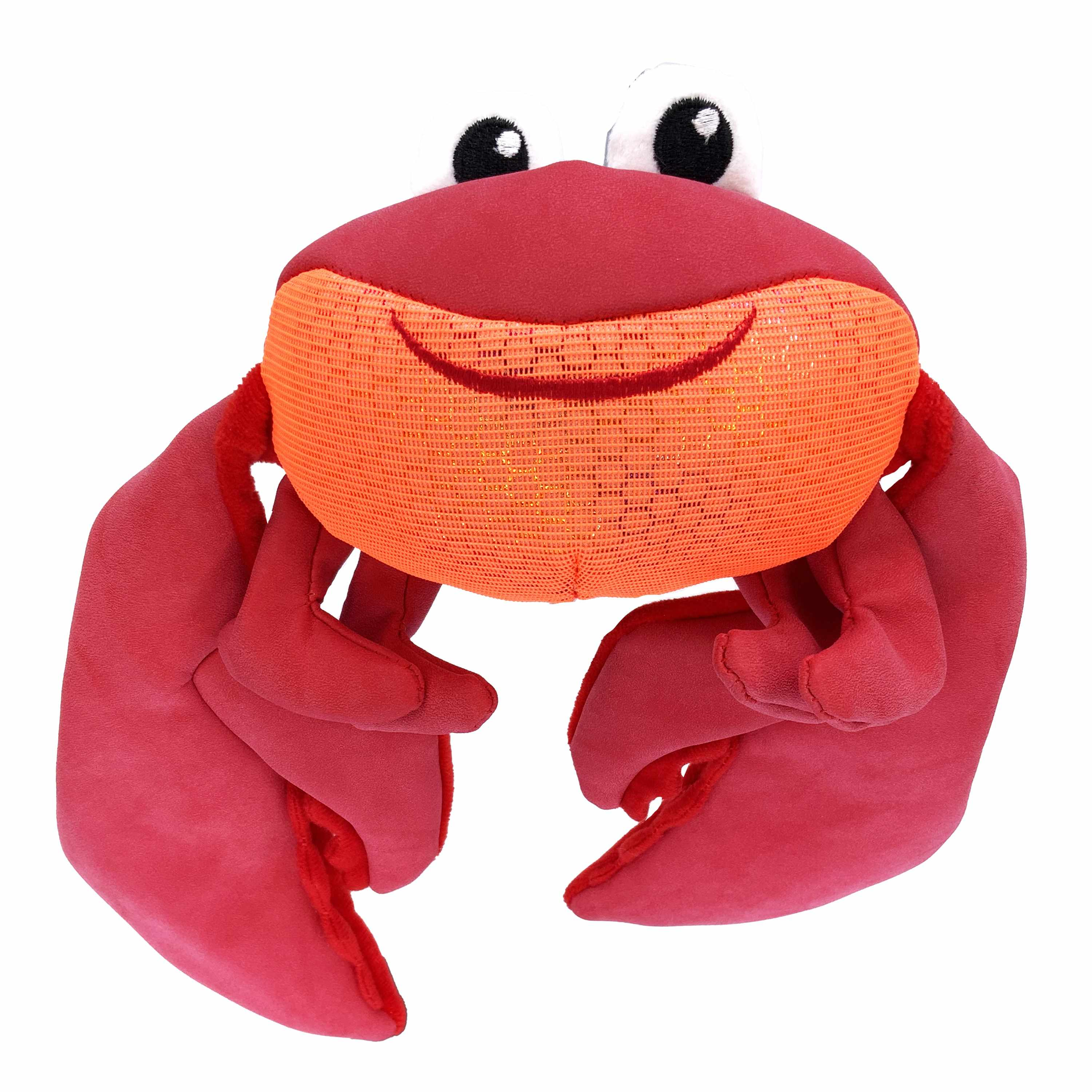 KONG(R) Shakers(TM) Shimmy Crab Dog Plush Toy Medium Image 1