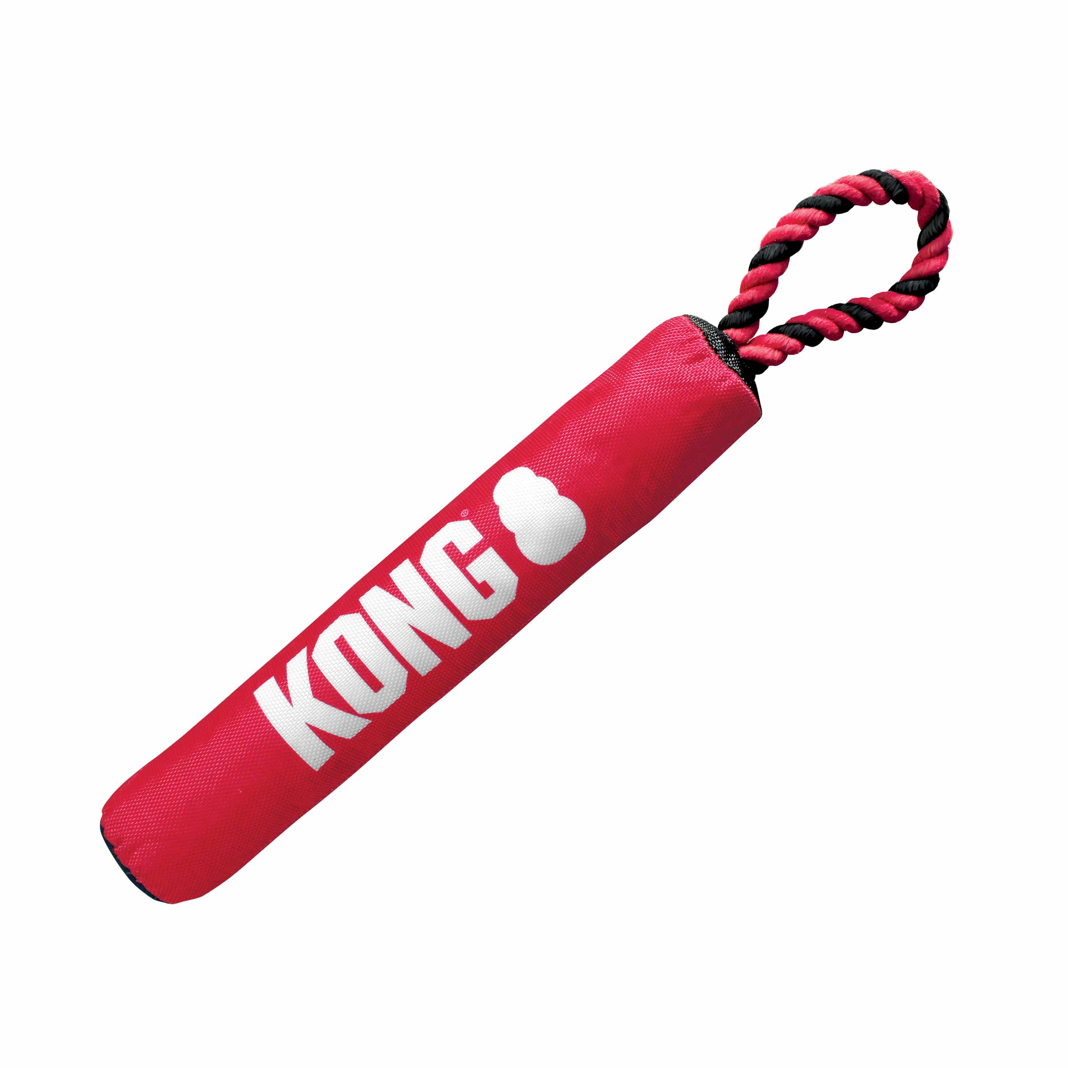 KONG(R) Signature Stick w/Rope Dog Fetch Toy Medium Image 1