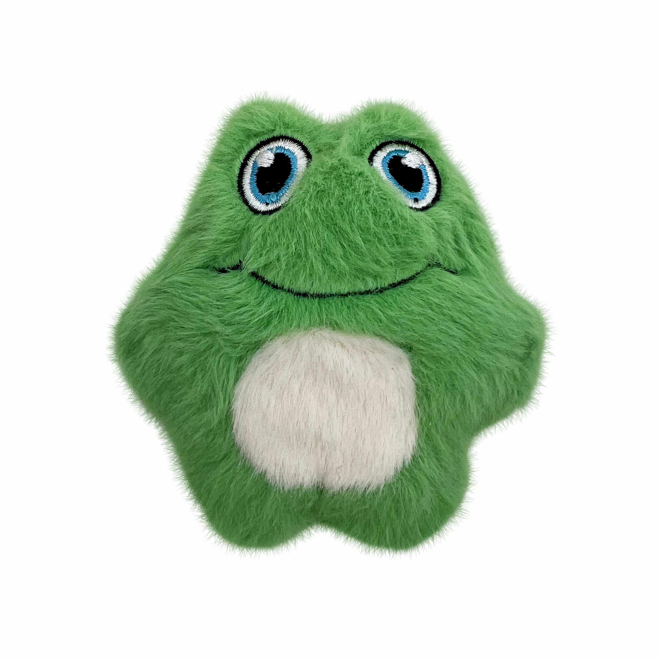KONG(R) Snuzzles Mini Frog Dog Plush Toy XS Image 1