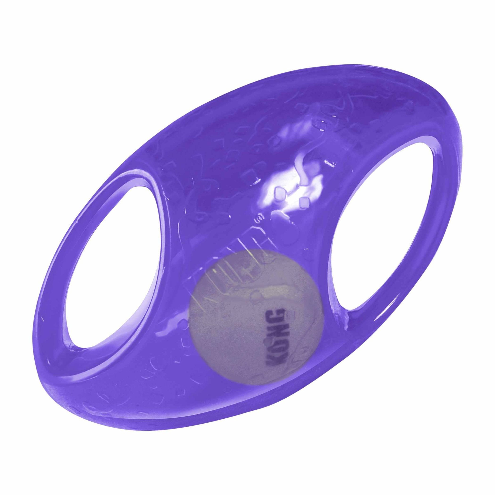KONG(R) Jumbler(TM) Football Dog Enrichment Toy Assorted Image 1