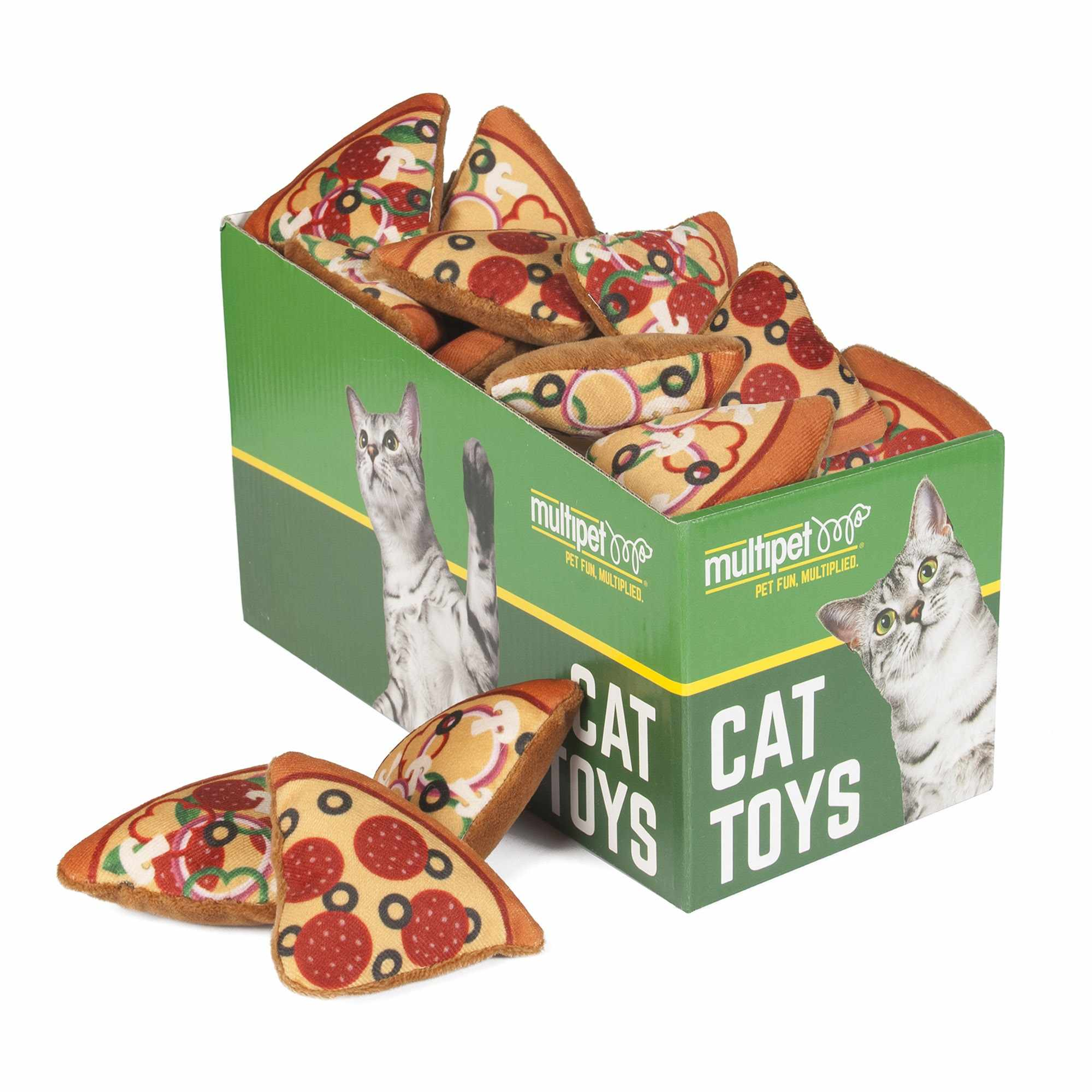 Multipet Woody Woodpecker Cat Toy 4.5