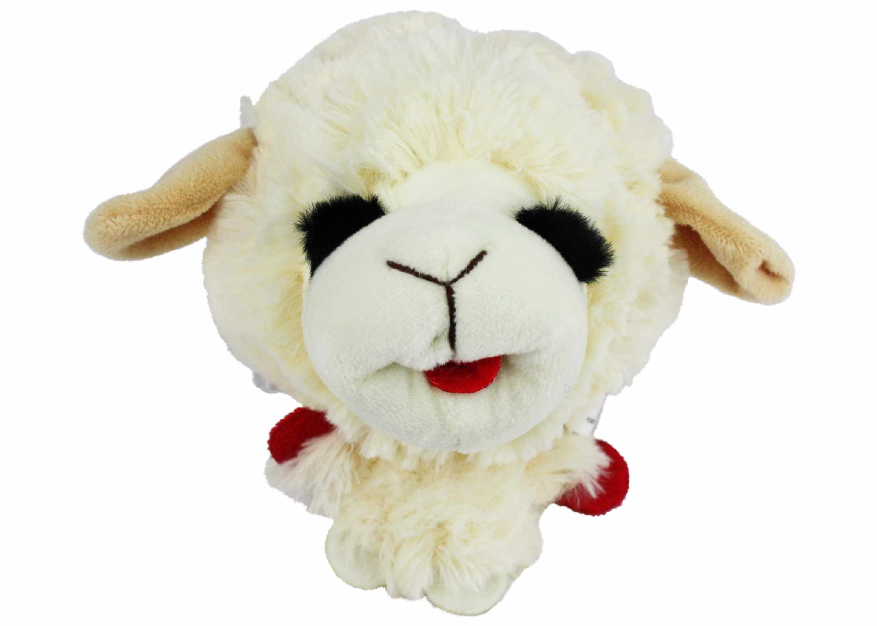 Multipet Lamb Chop Knobby Noggins Plush Dog Toy 5